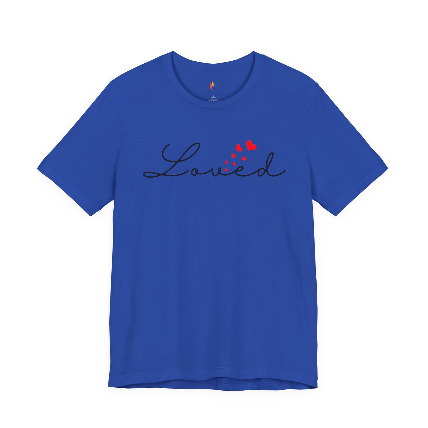 Loved T-Shirt, Valentine’s Day T-shirt, Cute Valentine Shirt, Love Graphic Tee, Unisex Valentine Outfit, Gift for Him or Her, Romantic Holiday Tee