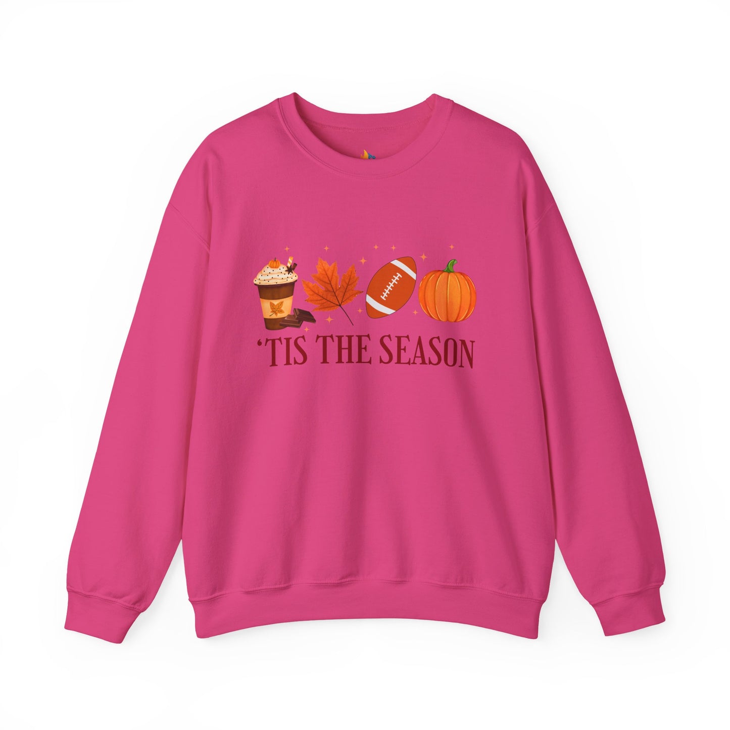 Fall Season Sweatshirt, Unisex Crewneck, Funny Fall Apparel, Cozy Fall Gift