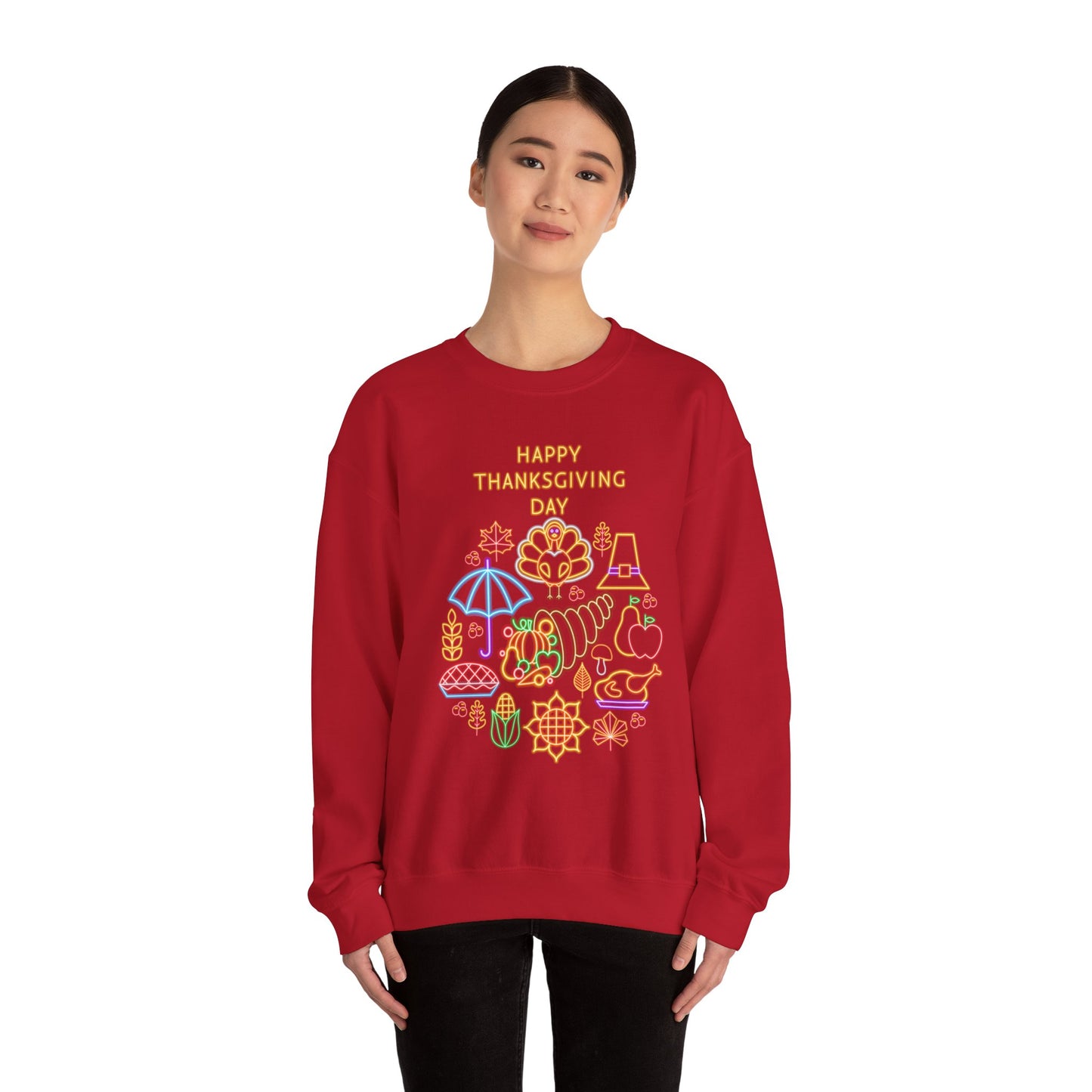 Thanksgiving Sweatshirt, Unisex Crewneck, Fall Season Outfit, Cozy Fall Gift
