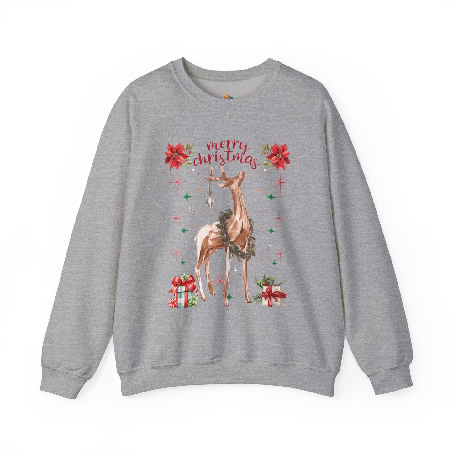 Merry Christmas Sweatshirt, Unisex Crewneck, Holiday Season Outfit, Winter Sweatshirt