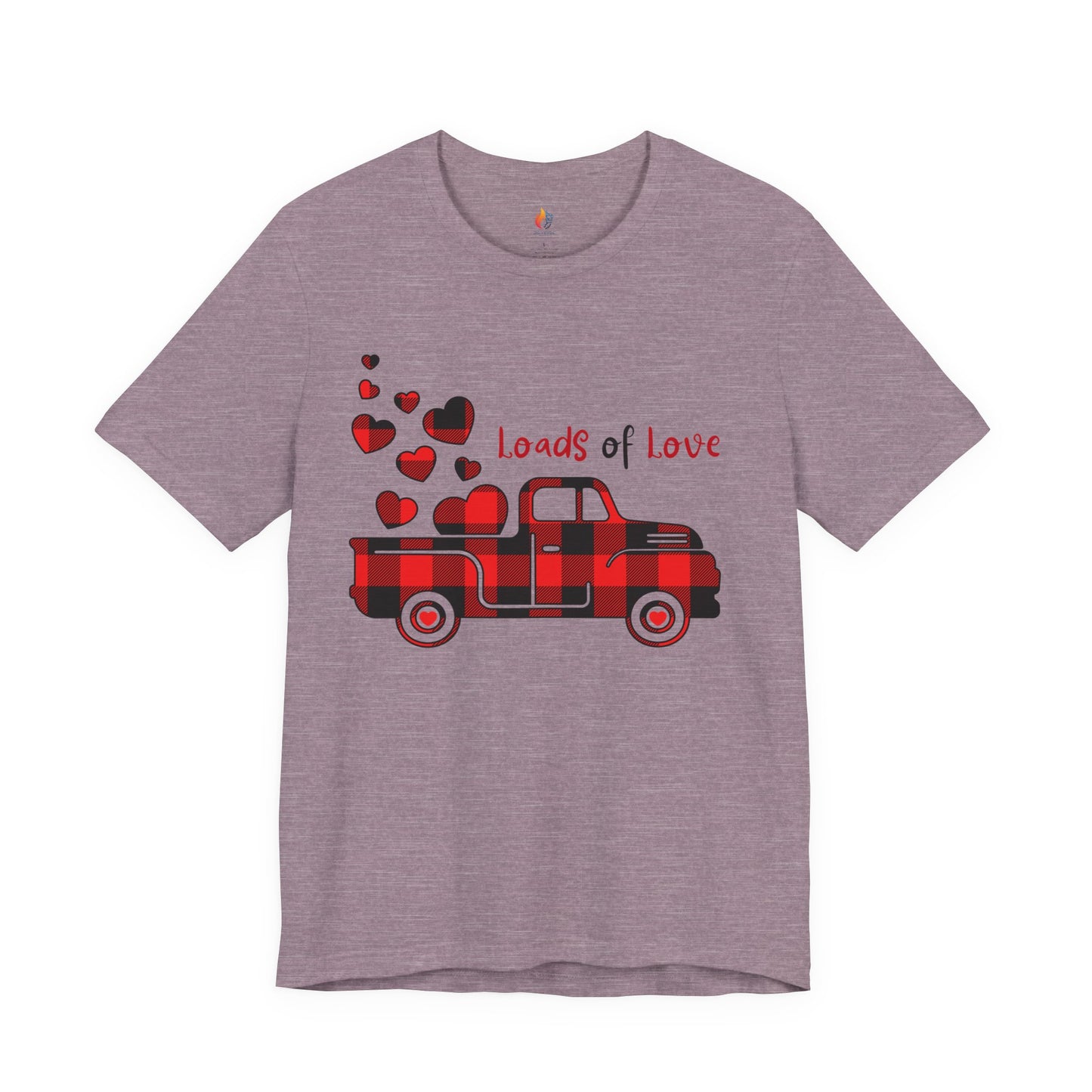 Loads of Love T-Shirt, Valentine’s Day T-shirt, Cute Valentine Shirt, Love Graphic Tee, Unisex Valentine Outfit, Gift for Him or Her, Romantic Holiday Tee