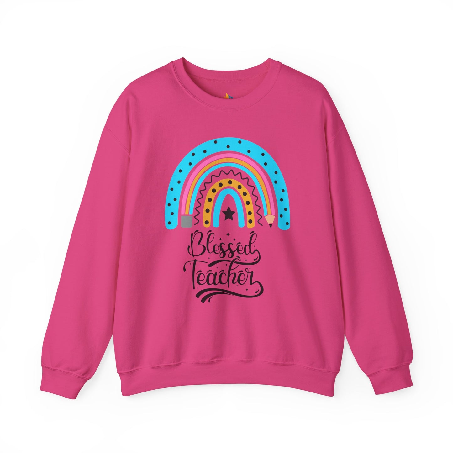 Blessed Teacher, Thanksgiving Sweatshirt, Unisex Crewneck, Fall Season Outfit, Cozy Fall Gift