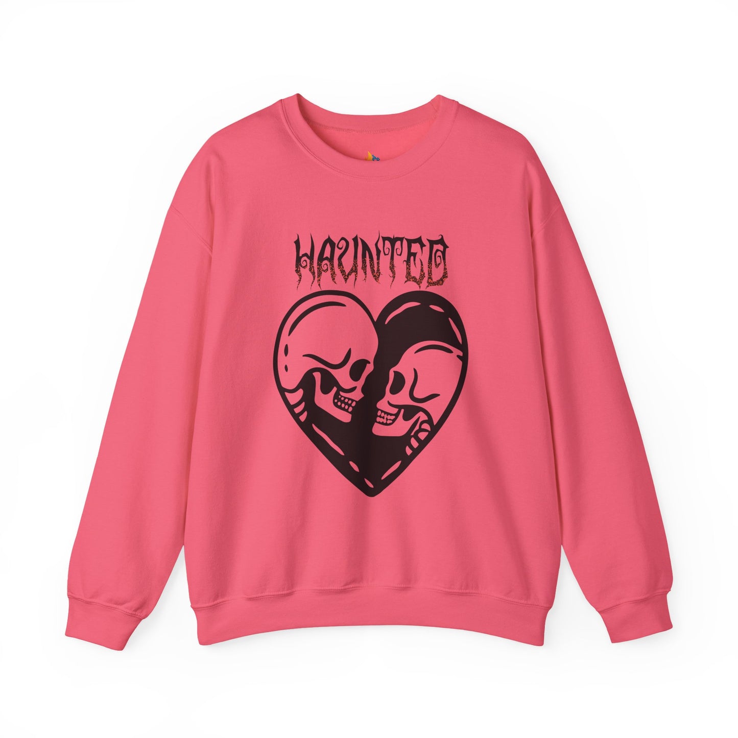 Haunted Sweatshirt, Unisex Crewneck, Fall Season Outfit, Cozy Fall Gift, Halloween Gift