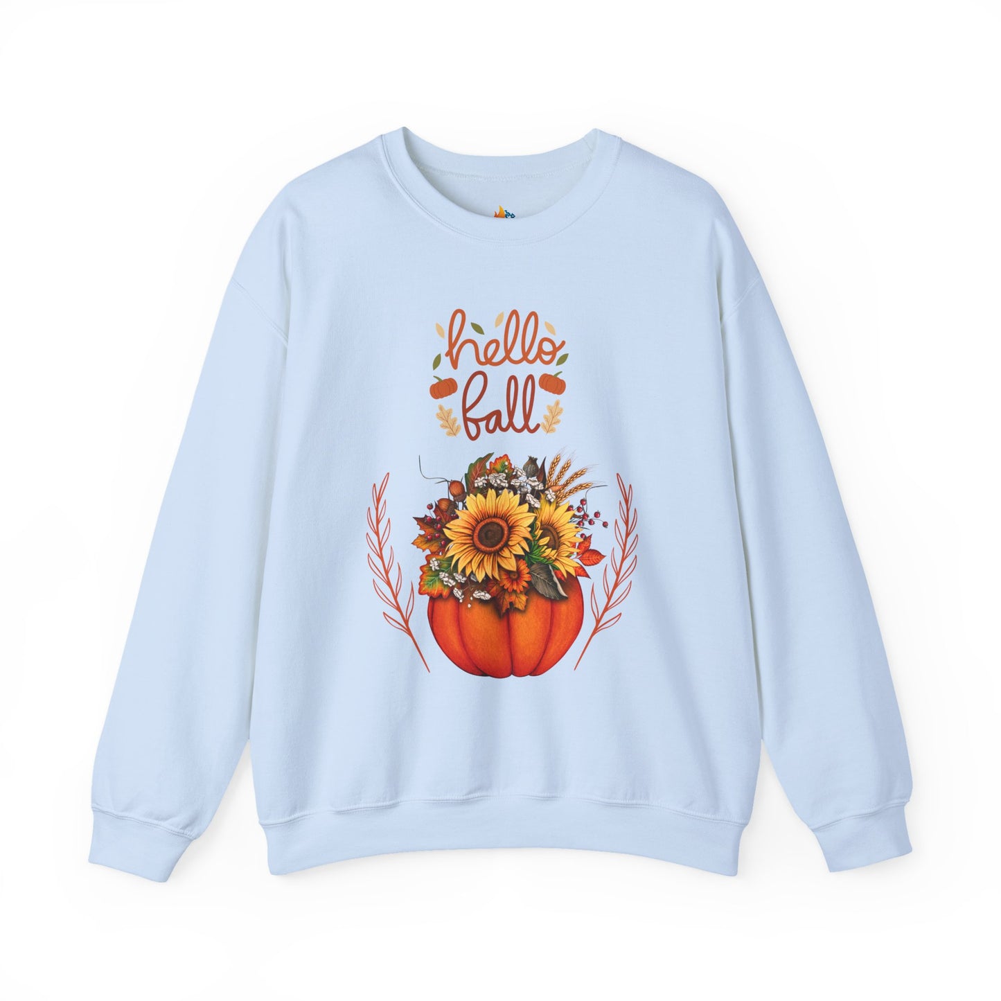Hello Fall Sweatshirt, Unisex Crewneck, Fall Season Outfit, Cozy Fall Gift