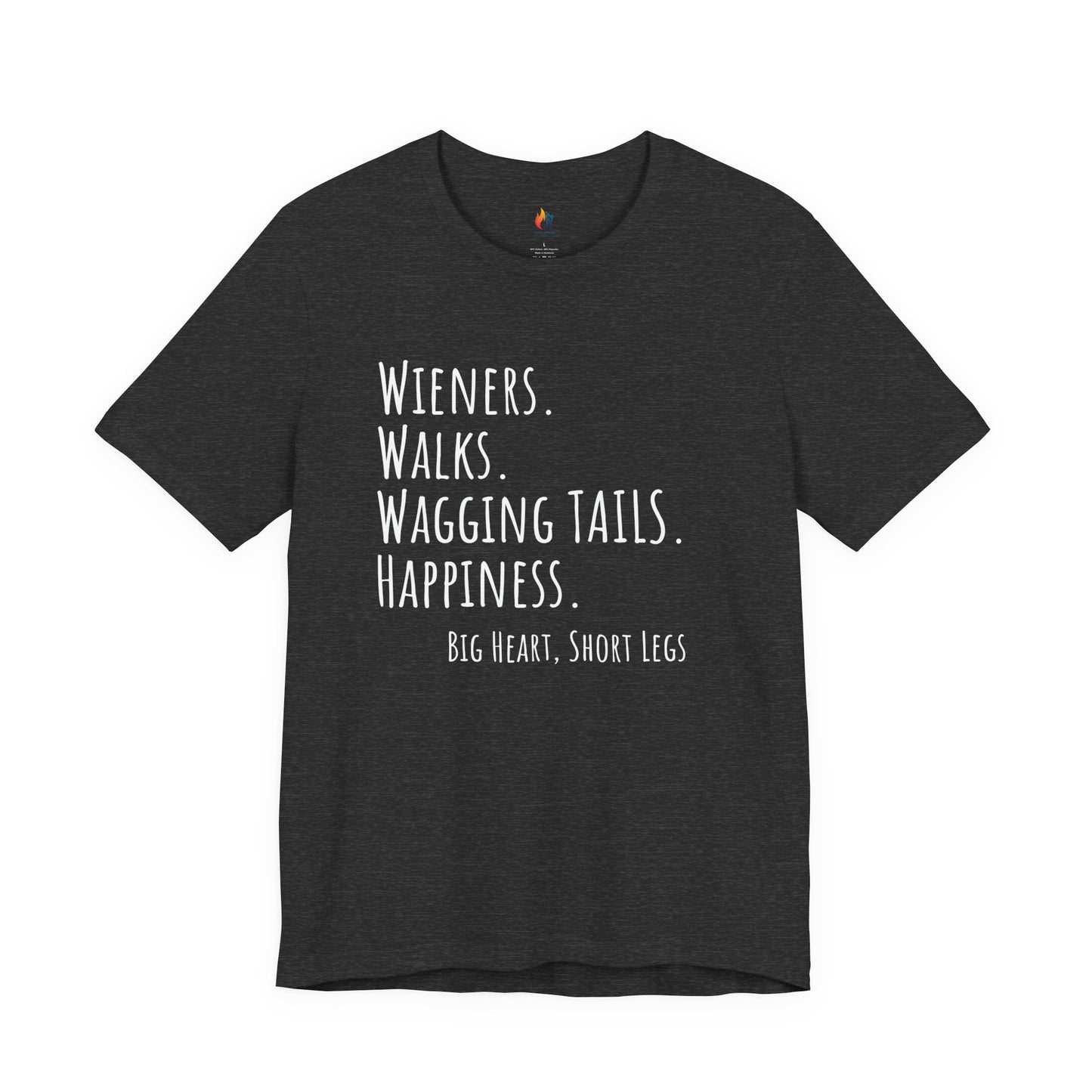Wieners, Wagging Tails, Pet Dog T-Shirt, Funny Dog Lover Shirt, Pet Owner Quote Tee