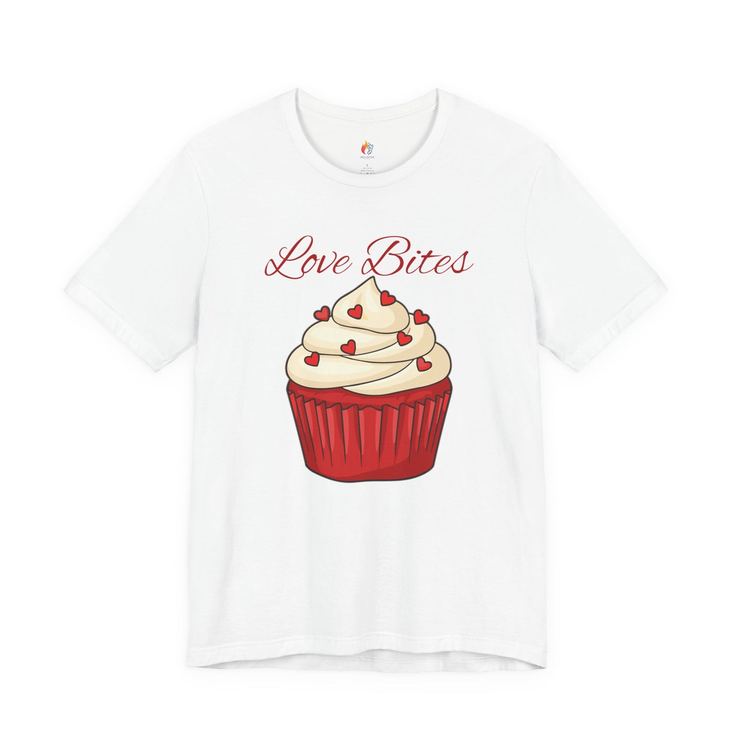 Love Bites T-Shirt, Valentine’s Day T-shirt, Cute Valentine Shirt, Love Graphic Tee, Unisex Valentine Outfit, Gift for Him or Her, Romantic Holiday Tee