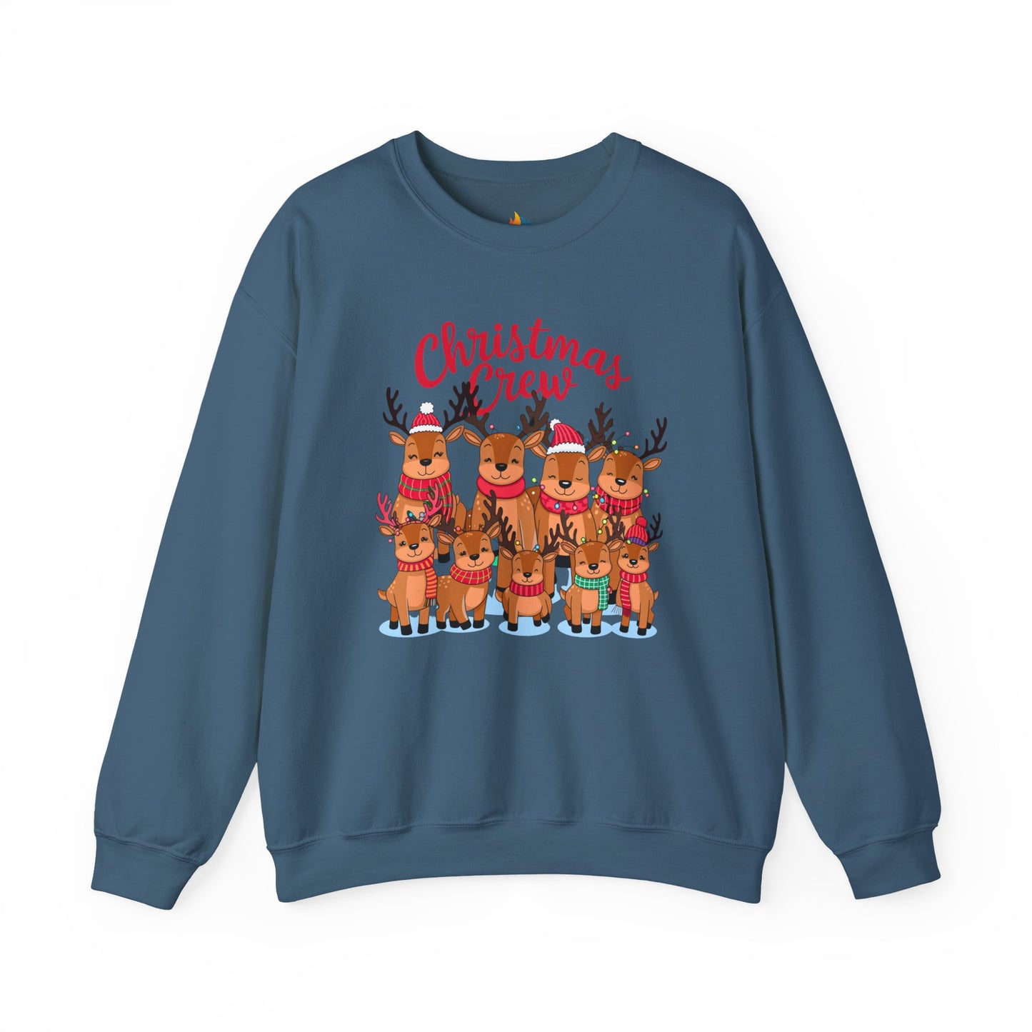 Christmas Crew Sweatshirt, Unisex Crewneck, Holiday Season Outfit, Winter Sweatshirt