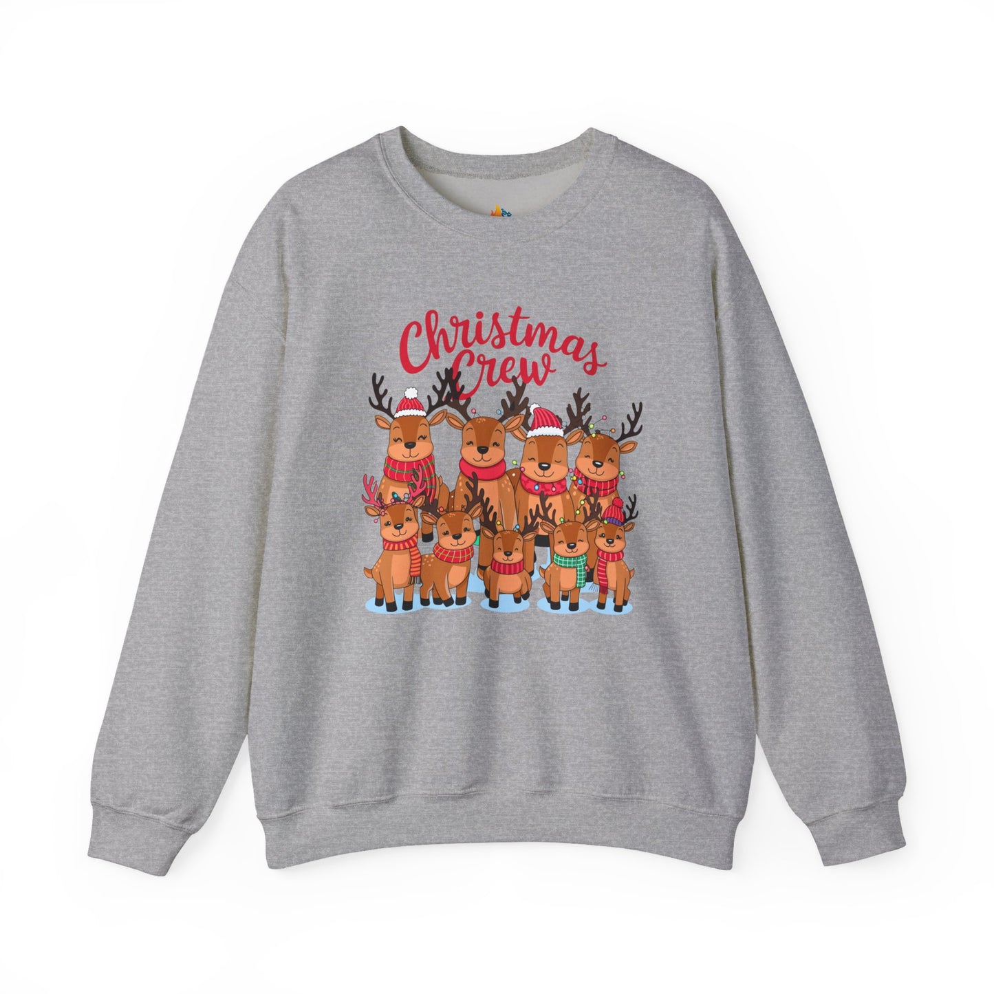 Christmas Crew Sweatshirt, Unisex Crewneck, Holiday Season Outfit, Winter Sweatshirt