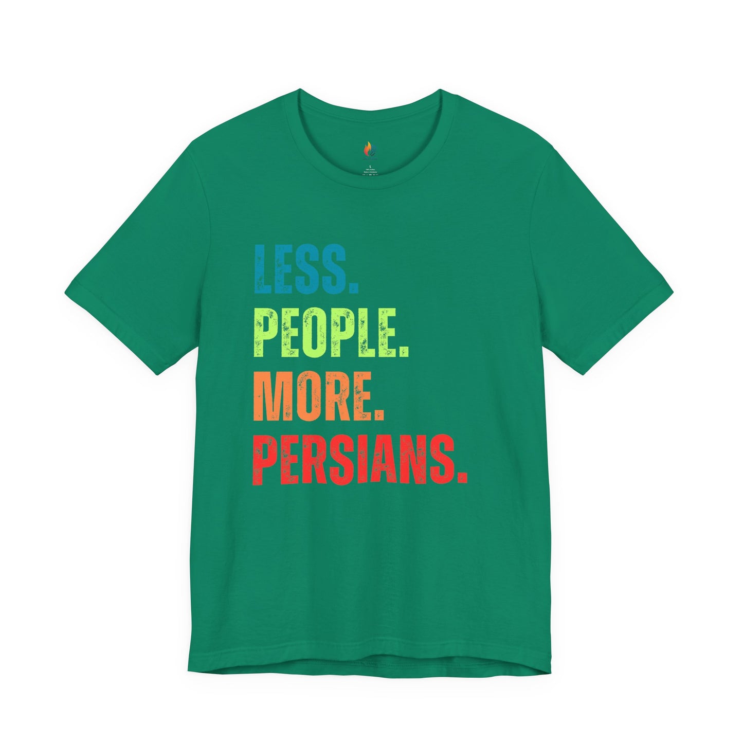 Cat Lover T-Shirt - "Less People More Persians" Graphic Tee