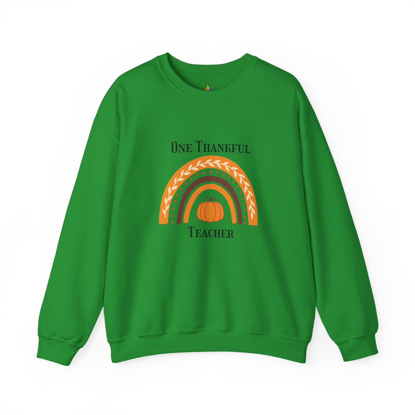 Thankful Teacher, Thanksgiving Sweatshirt, Unisex Crewneck, Fall Season Outfit, Cozy Fall Gift