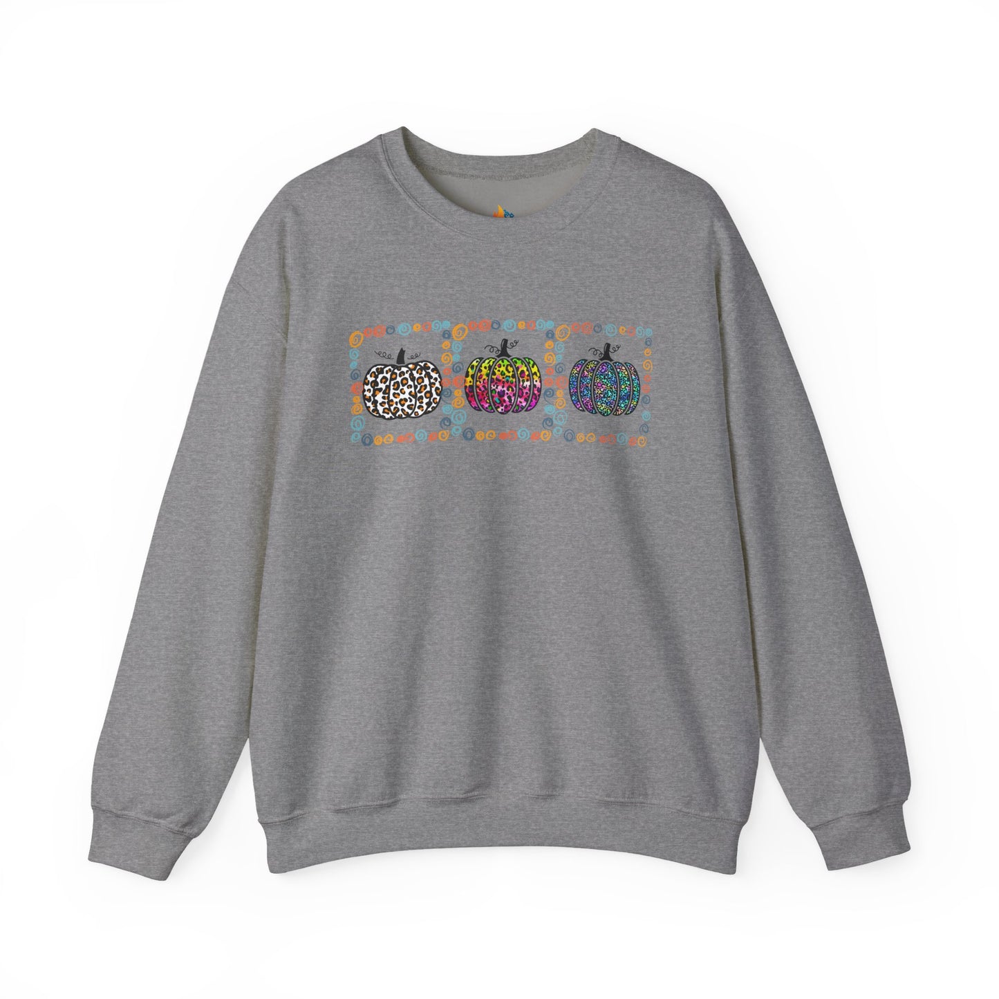 Pumpkin Sweatshirt, Unisex Crewneck, Fall Season Outfit, Cozy Fall Gift
