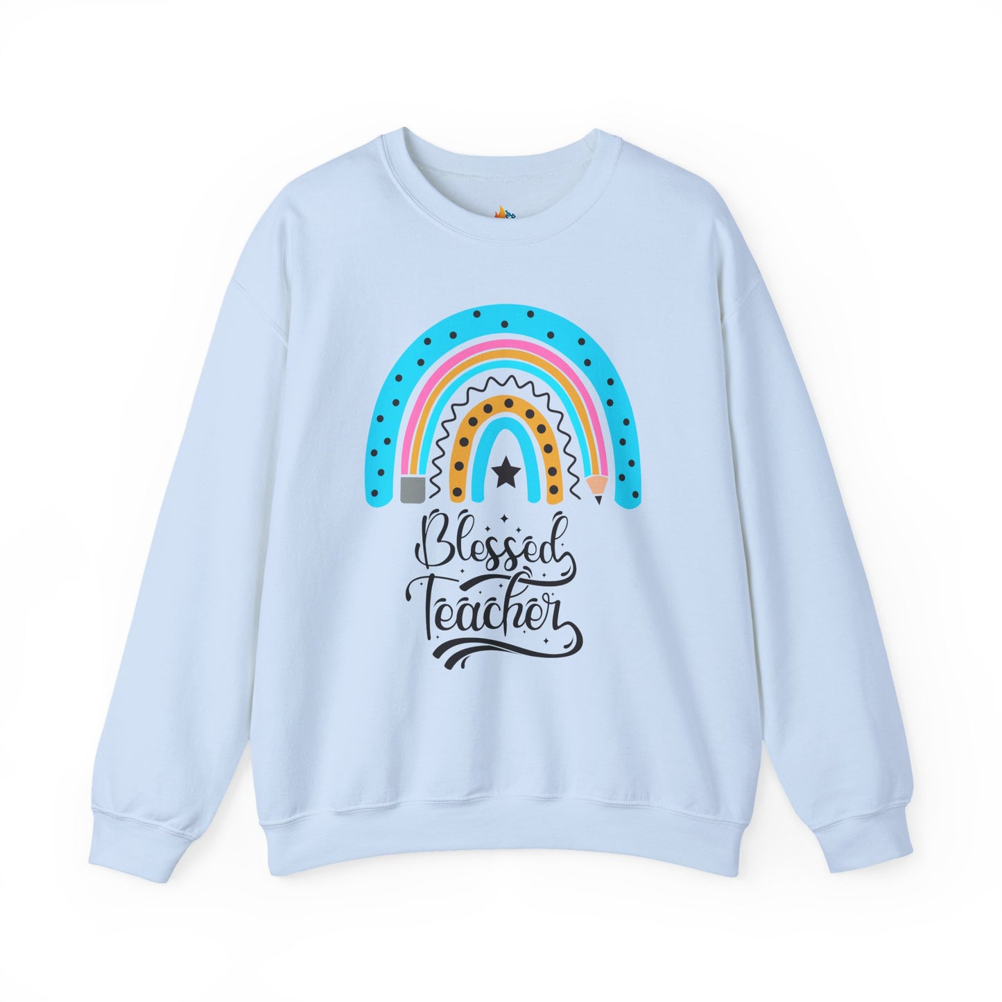 Blessed Teacher, Thanksgiving Sweatshirt, Unisex Crewneck, Fall Season Outfit, Cozy Fall Gift