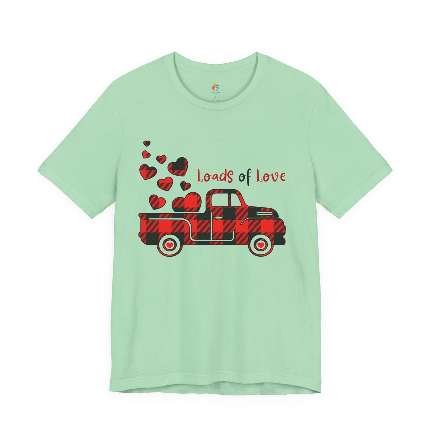 Loads of Love T-Shirt, Valentine’s Day T-shirt, Cute Valentine Shirt, Love Graphic Tee, Unisex Valentine Outfit, Gift for Him or Her, Romantic Holiday Tee