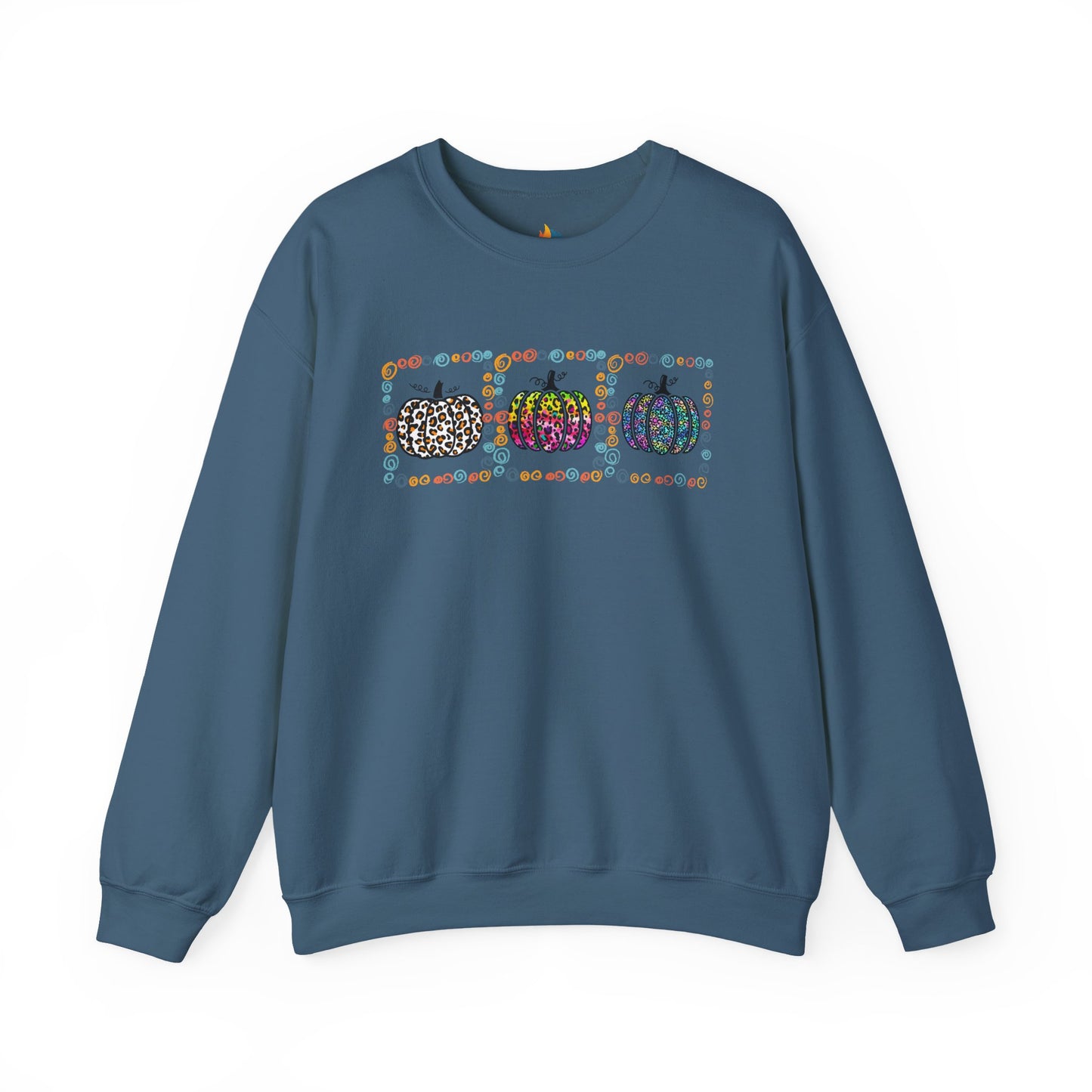 Pumpkin Sweatshirt, Unisex Crewneck, Fall Season Outfit, Cozy Fall Gift