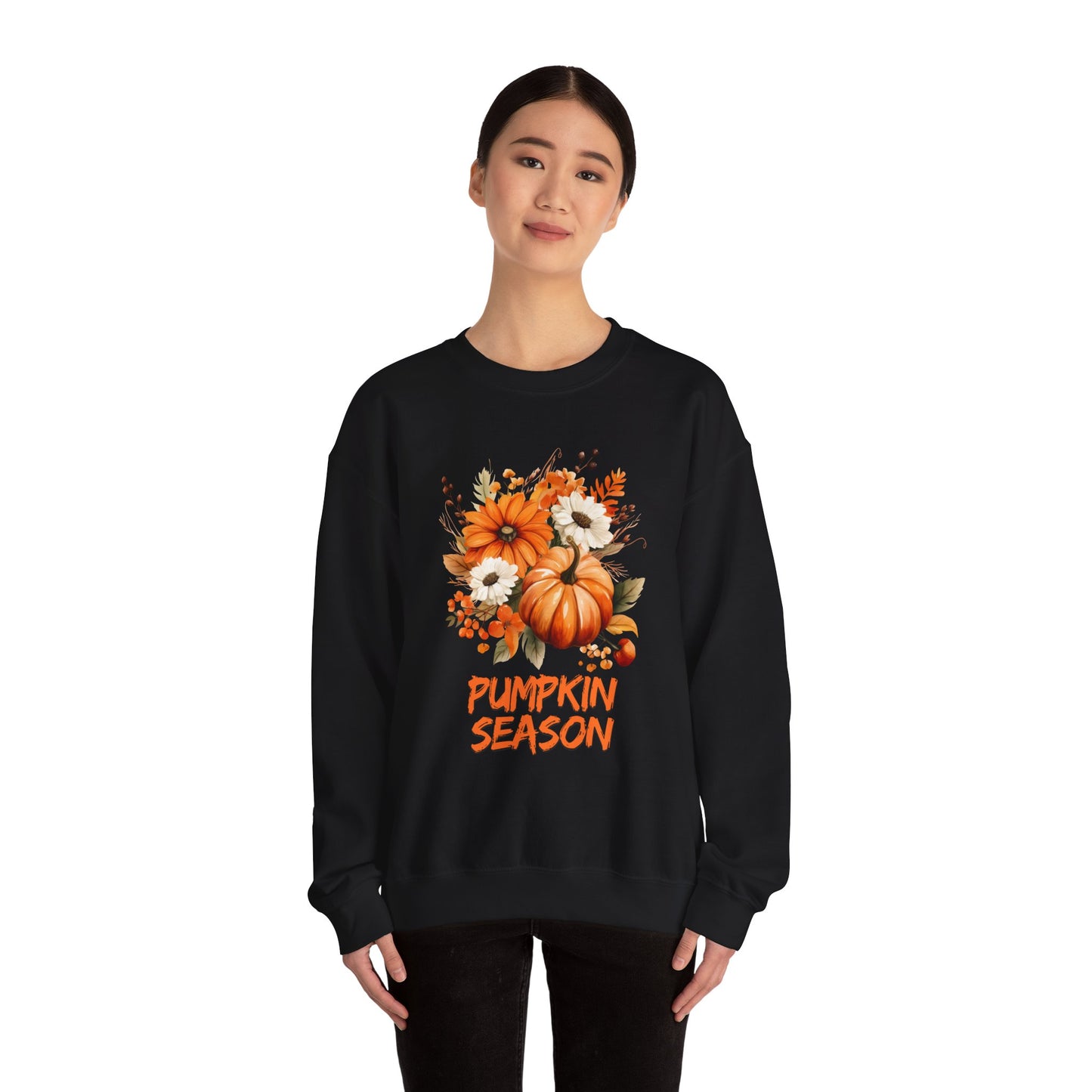 Pumpkin season Sweatshirt, Unisex Crewneck, Fall Season Outfit, Cozy Fall Gift