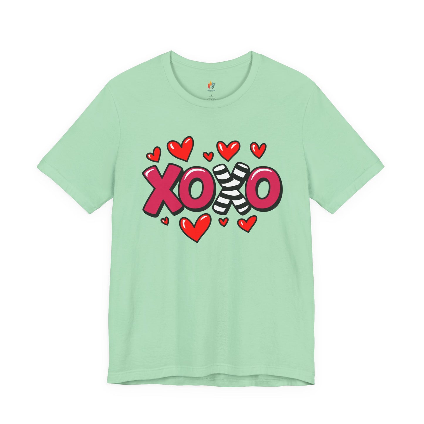 XOXO T-Shirt, Valentine’s Day T-shirt, Cute Valentine Shirt, Love Graphic Tee, Unisex Valentine Outfit, Gift for Him or Her, Romantic Holiday Tee