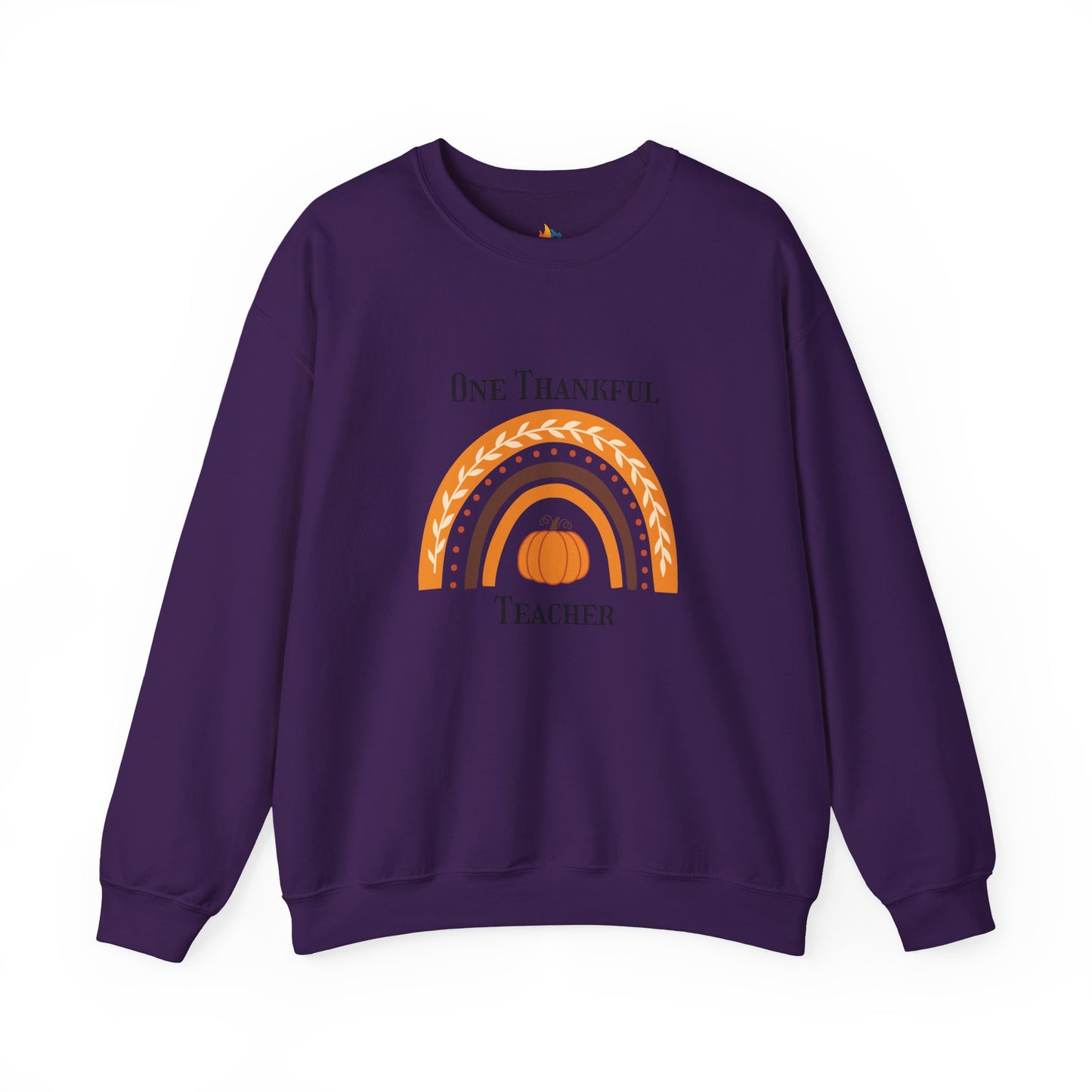 Thankful Teacher, Thanksgiving Sweatshirt, Unisex Crewneck, Fall Season Outfit, Cozy Fall Gift
