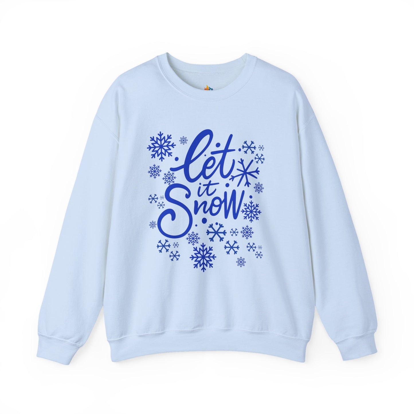 Let it snow, Christmas Sweatshirt, Unisex Crewneck, Holiday Season Outfit, Winter Sweatshirt