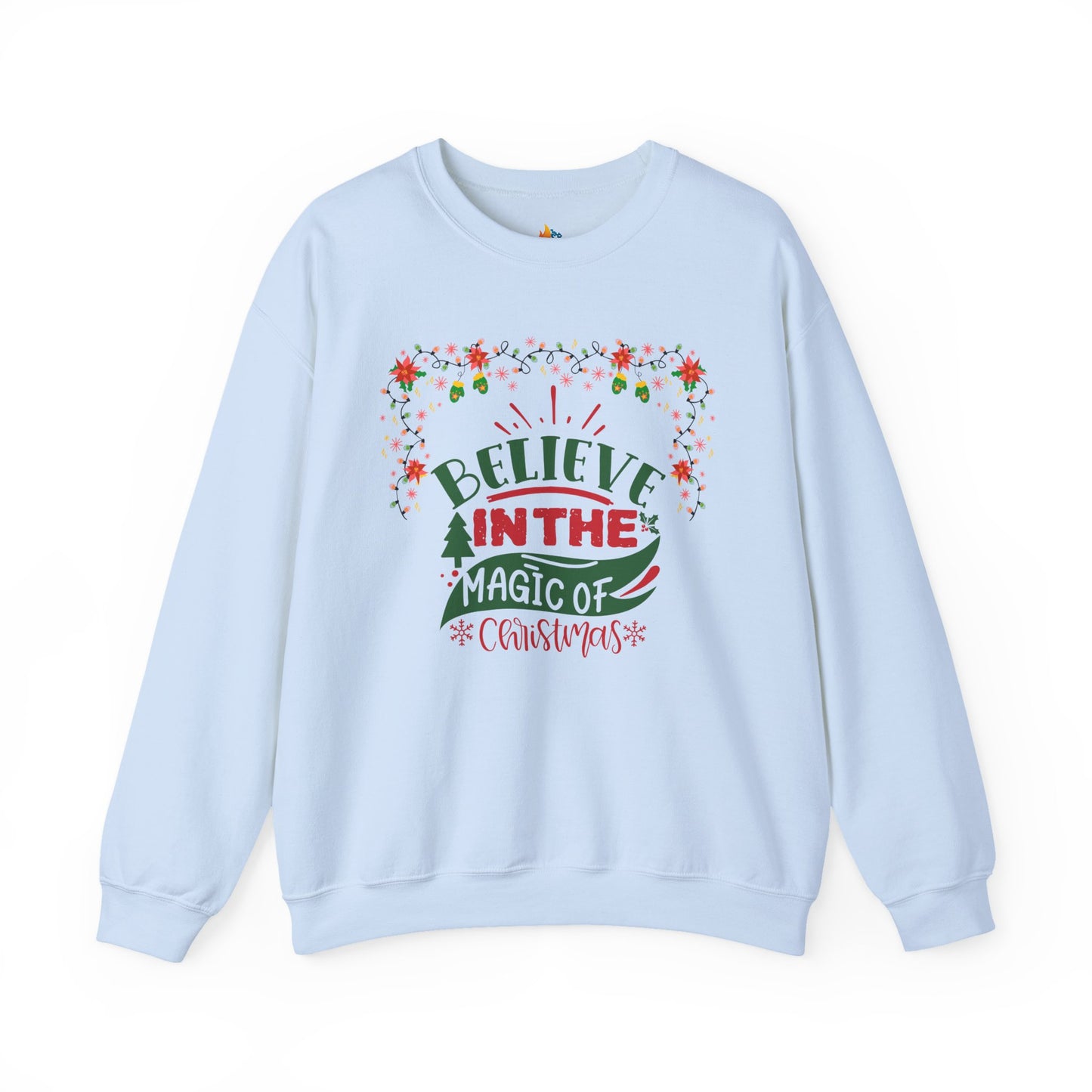 Believe in the Magic of Christmas, Christmas Sweatshirt, Unisex Crewneck, Holiday Season Outfit, Winter Sweatshirt
