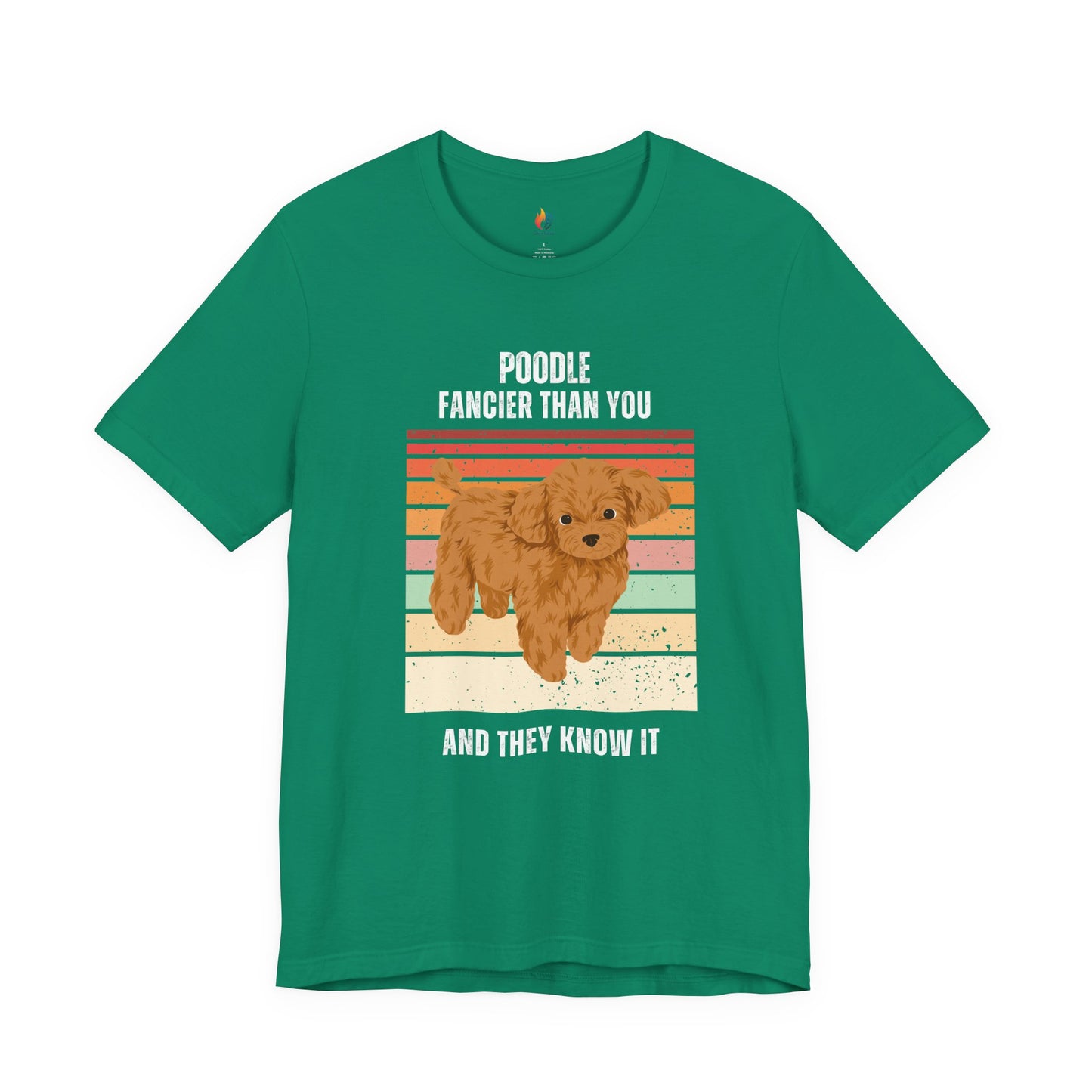 Poodle Dog Lover T-Shirt - Funny  Graphic Tee