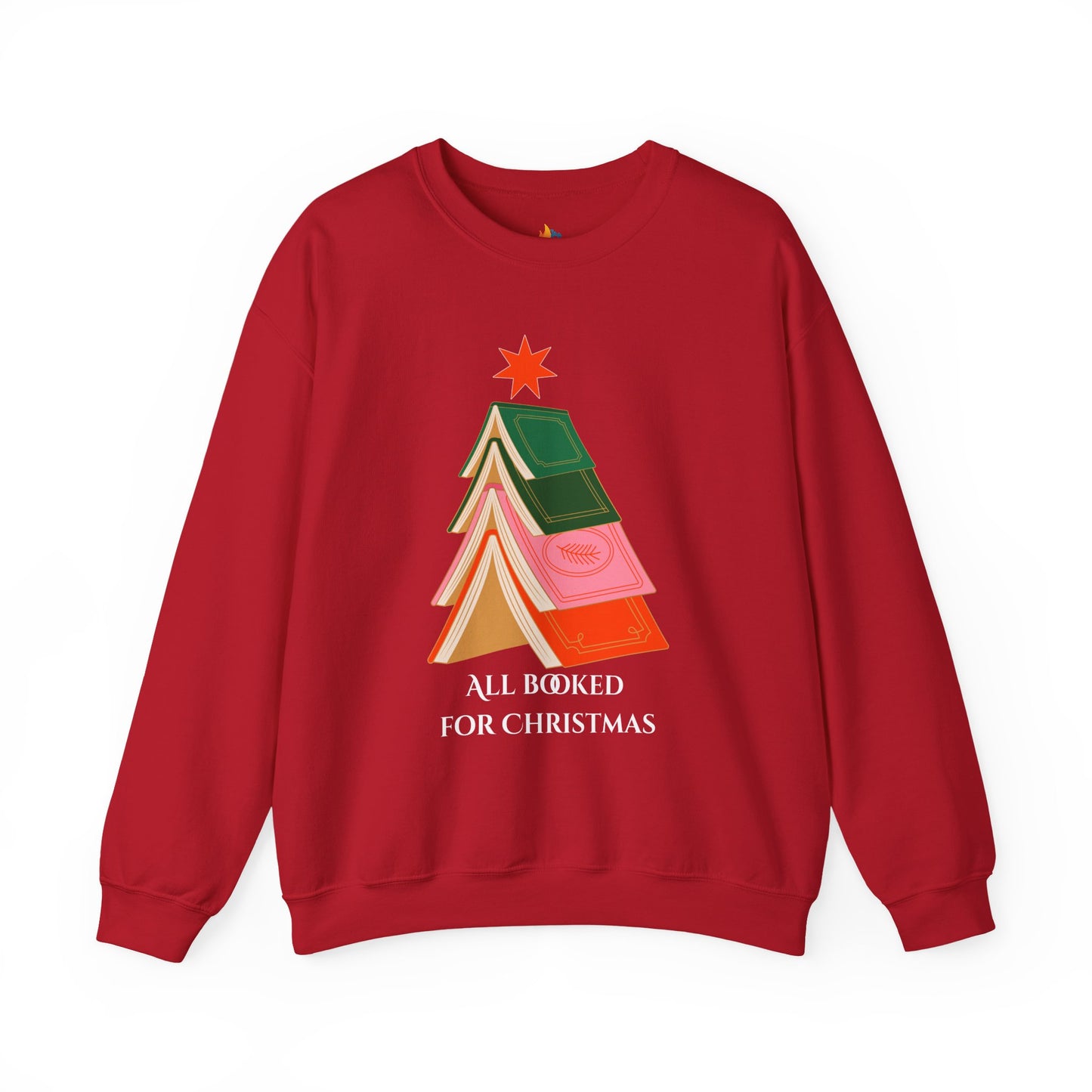 All booked for Christmas Sweatshirt, Unisex Crewneck, Holiday Season Outfit, Winter Sweatshirt