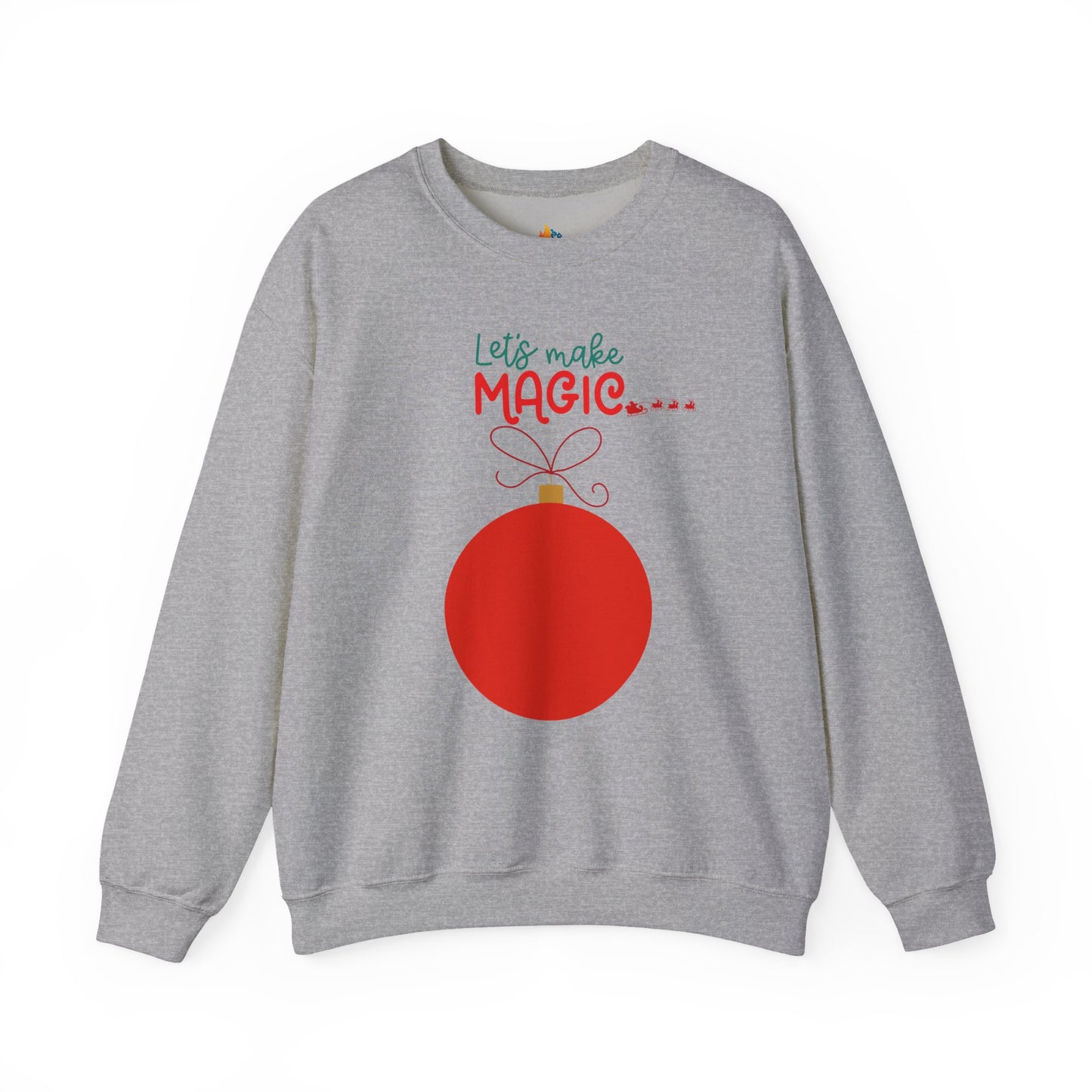 Lets make Magic, Christmas Sweatshirt, Unisex Crewneck, Holiday Season Outfit, Winter Sweatshirt