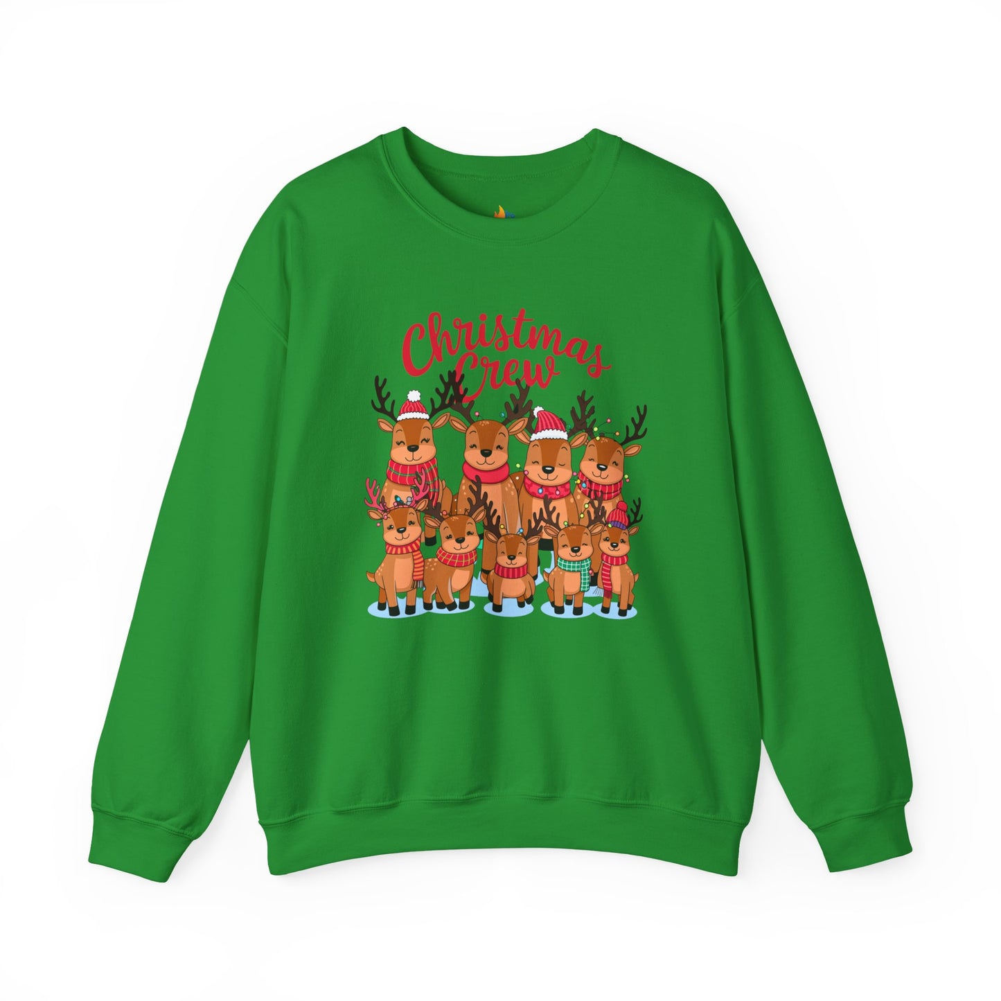 Christmas Crew Sweatshirt, Unisex Crewneck, Holiday Season Outfit, Winter Sweatshirt