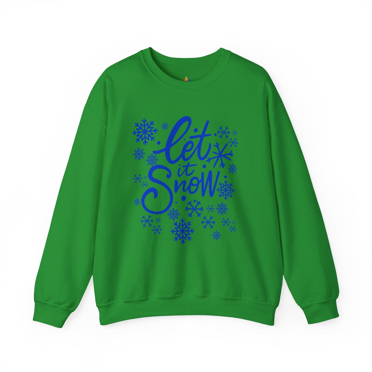 Let it snow, Christmas Sweatshirt, Unisex Crewneck, Holiday Season Outfit, Winter Sweatshirt