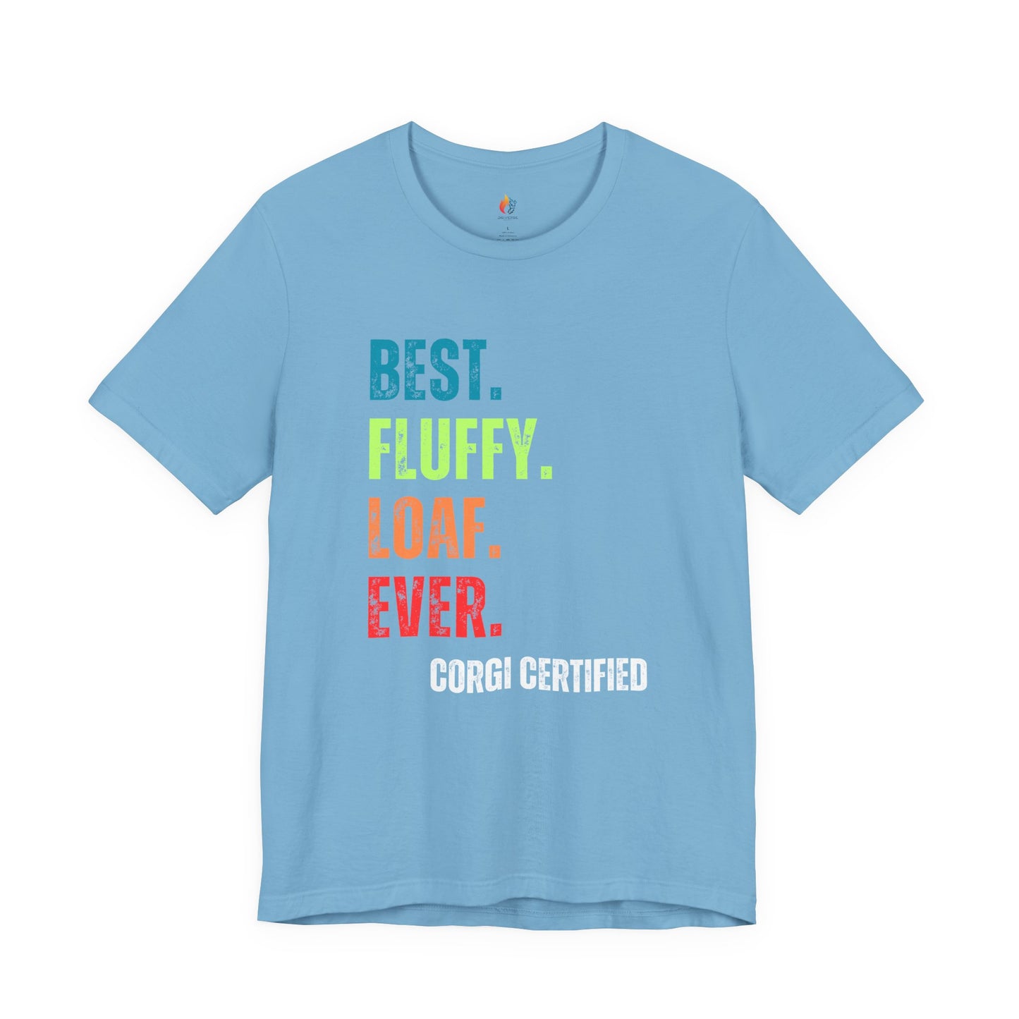 Corgi Dog Lover T-Shirt - "Best Fluffy Loaf Ever" Graphic Tee