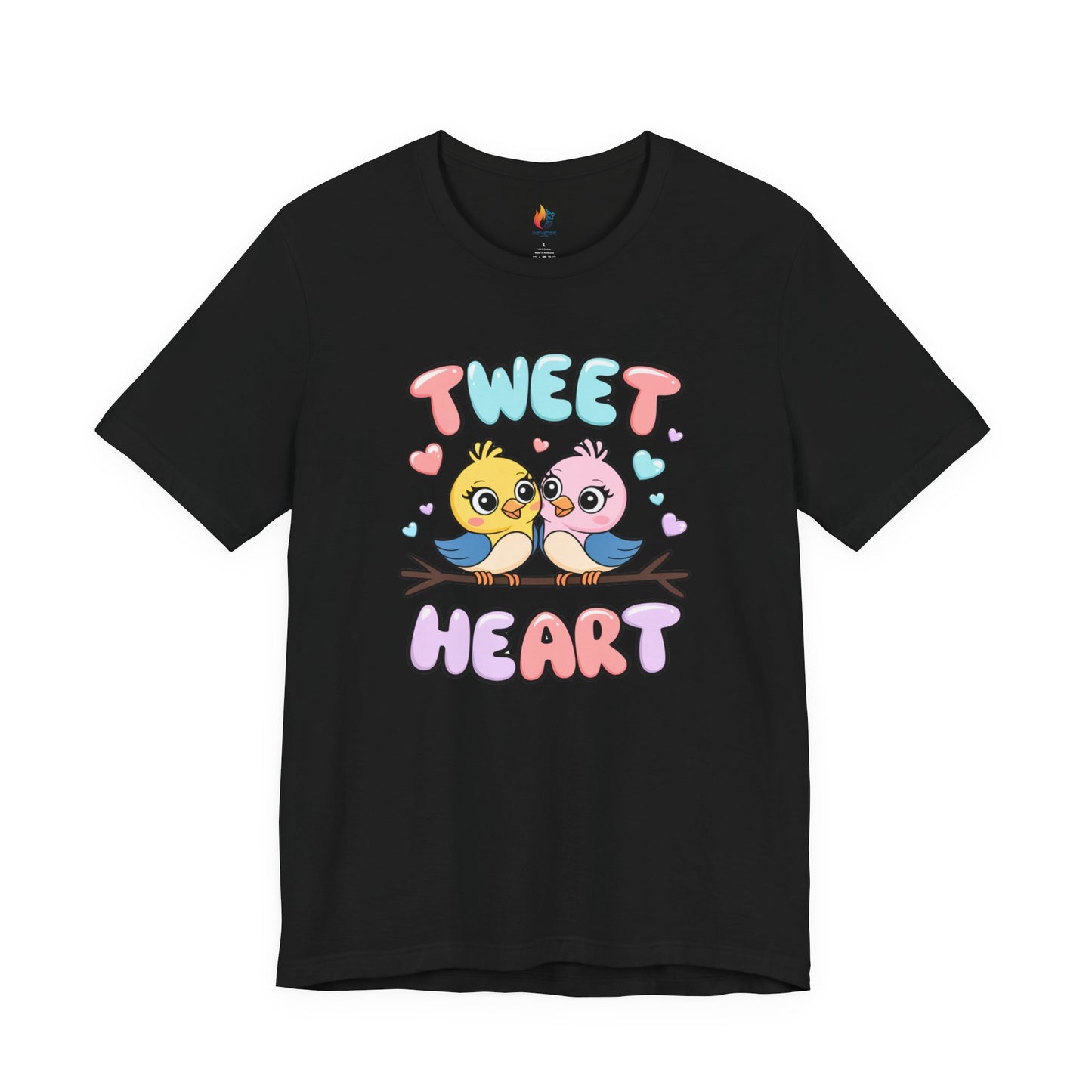Tweet Heart T-Shirt, Valentine’s Day T-shirt, Cute Valentine Shirt, Love Graphic Tee, Unisex Valentine Outfit, Gift for Him or Her, Romantic Holiday Tee