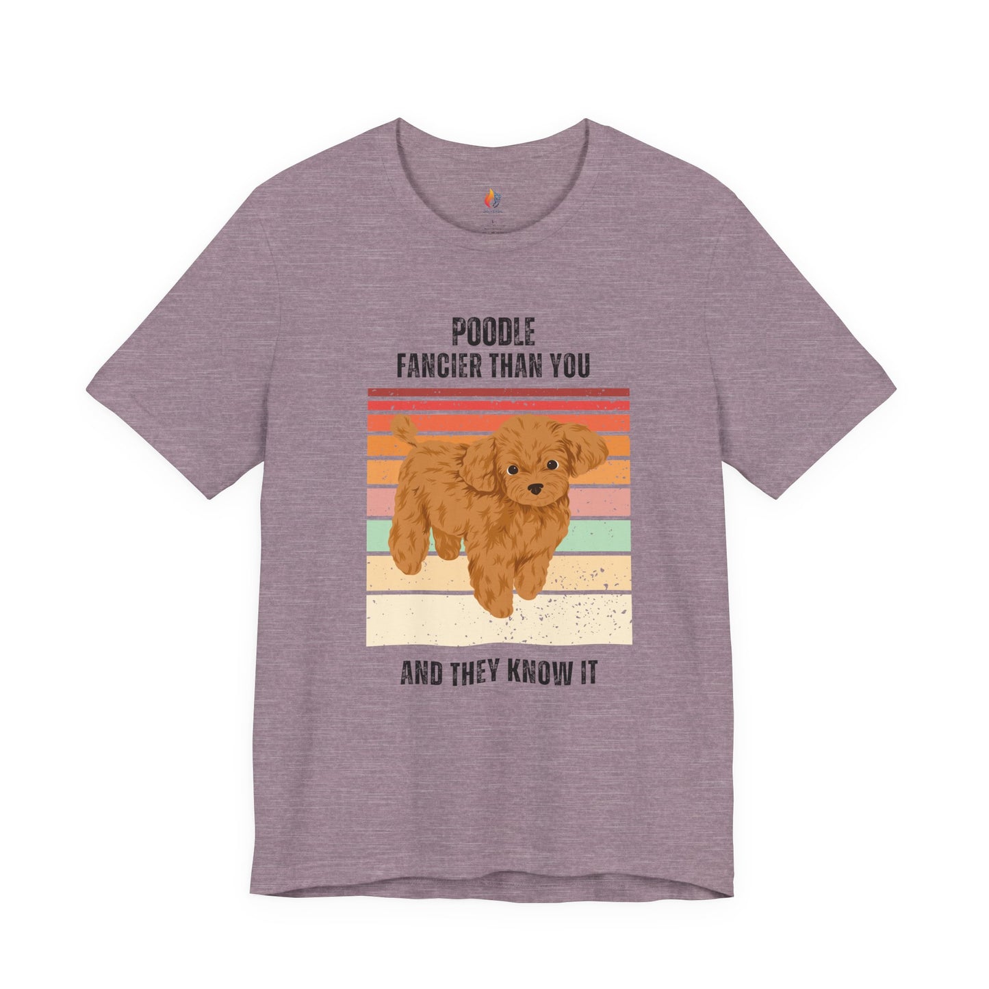 Poodle Dog Lover T-Shirt - Funny  Graphic Tee