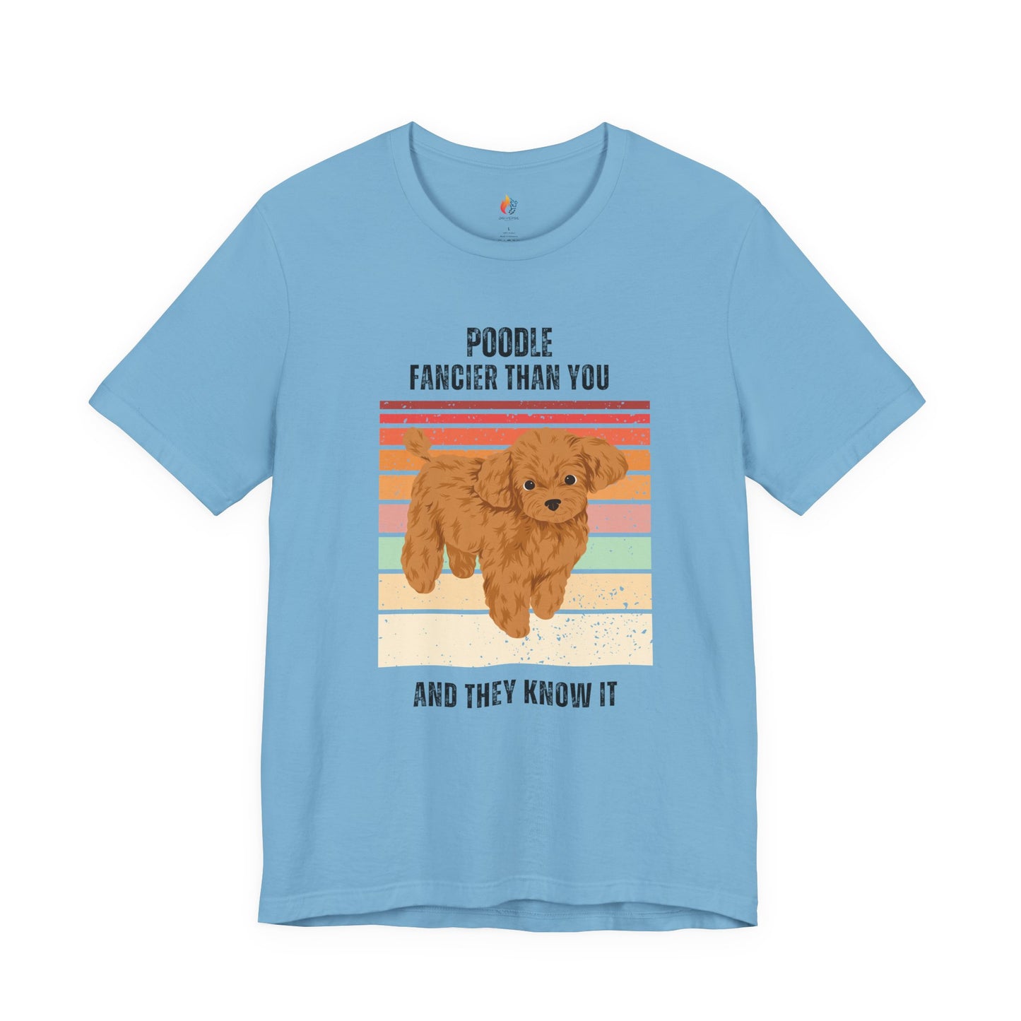 Poodle Dog Lover T-Shirt - Funny  Graphic Tee