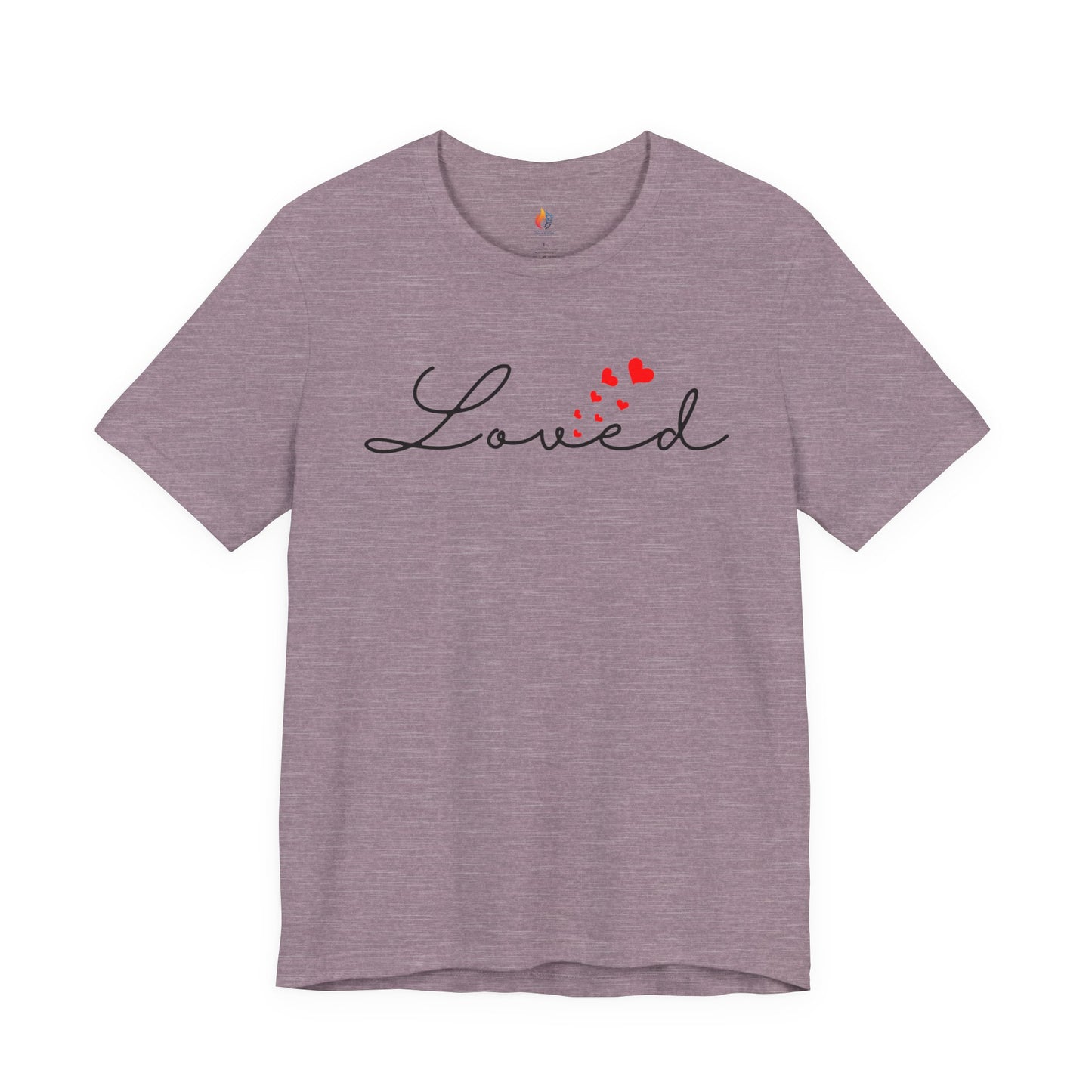 Loved T-Shirt, Valentine’s Day T-shirt, Cute Valentine Shirt, Love Graphic Tee, Unisex Valentine Outfit, Gift for Him or Her, Romantic Holiday Tee