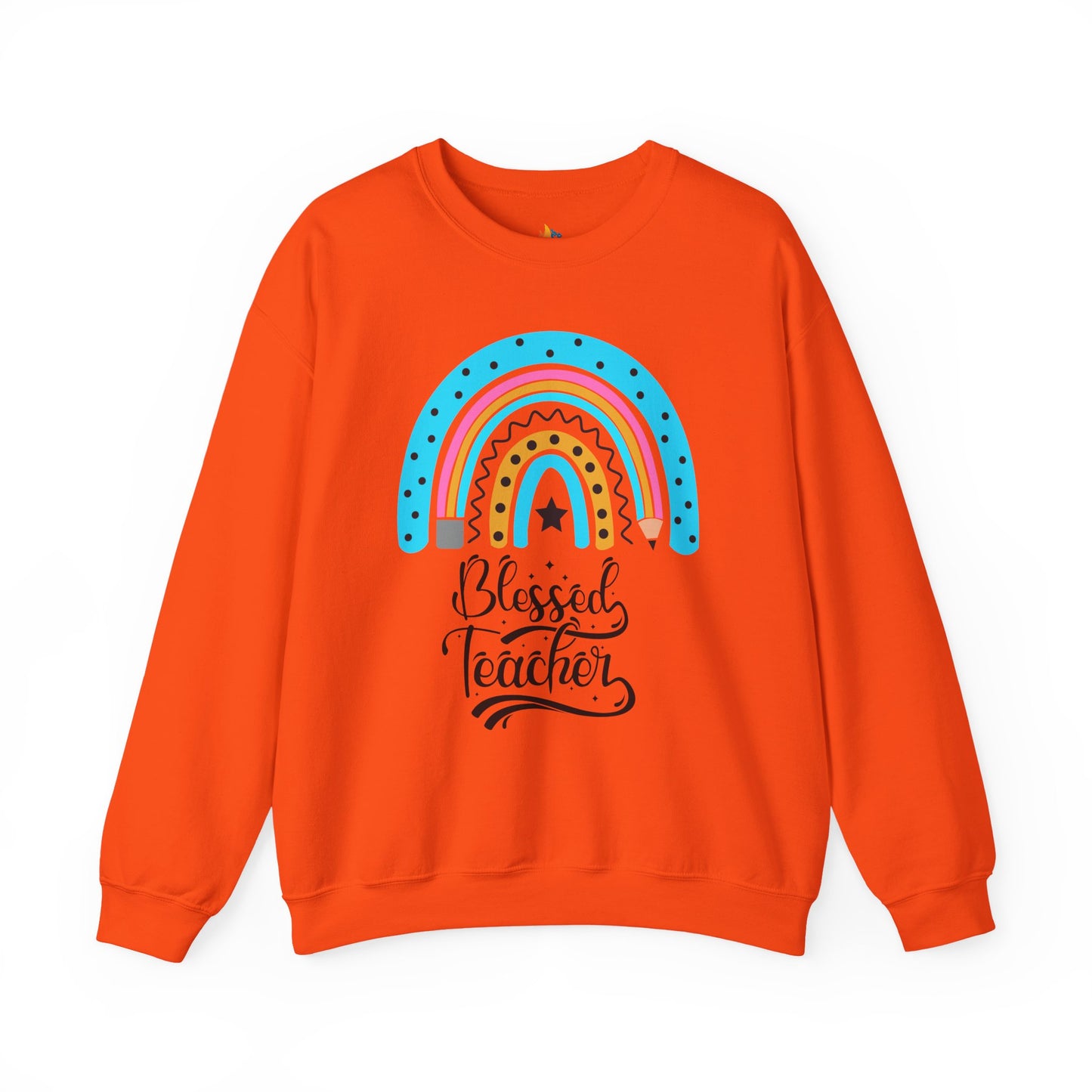 Blessed Teacher, Thanksgiving Sweatshirt, Unisex Crewneck, Fall Season Outfit, Cozy Fall Gift