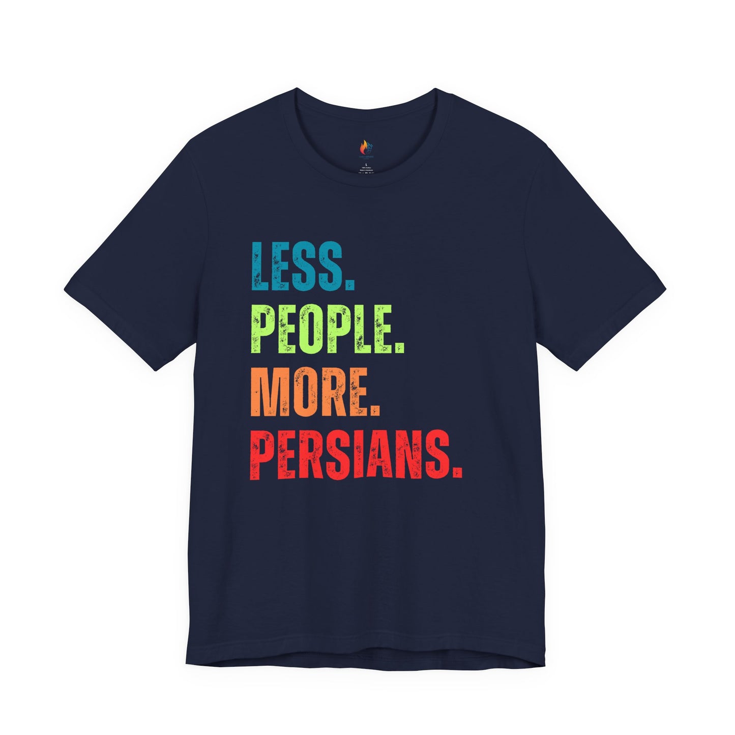 Cat Lover T-Shirt - "Less People More Persians" Graphic Tee