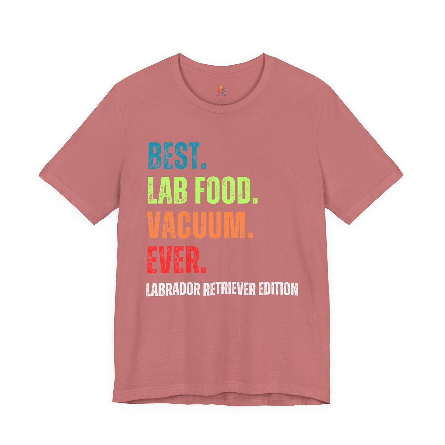 Labrador Dog Lover T-Shirt - "Best Lab Food Vacuum Ever" Graphic Tee