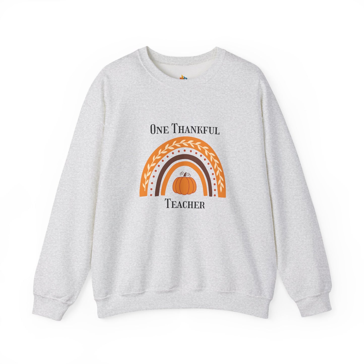 Thankful Teacher, Thanksgiving Sweatshirt, Unisex Crewneck, Fall Season Outfit, Cozy Fall Gift