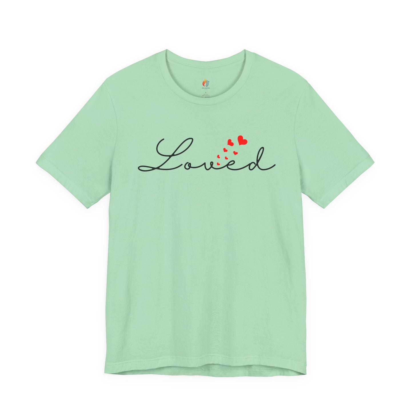 Loved T-Shirt, Valentine’s Day T-shirt, Cute Valentine Shirt, Love Graphic Tee, Unisex Valentine Outfit, Gift for Him or Her, Romantic Holiday Tee