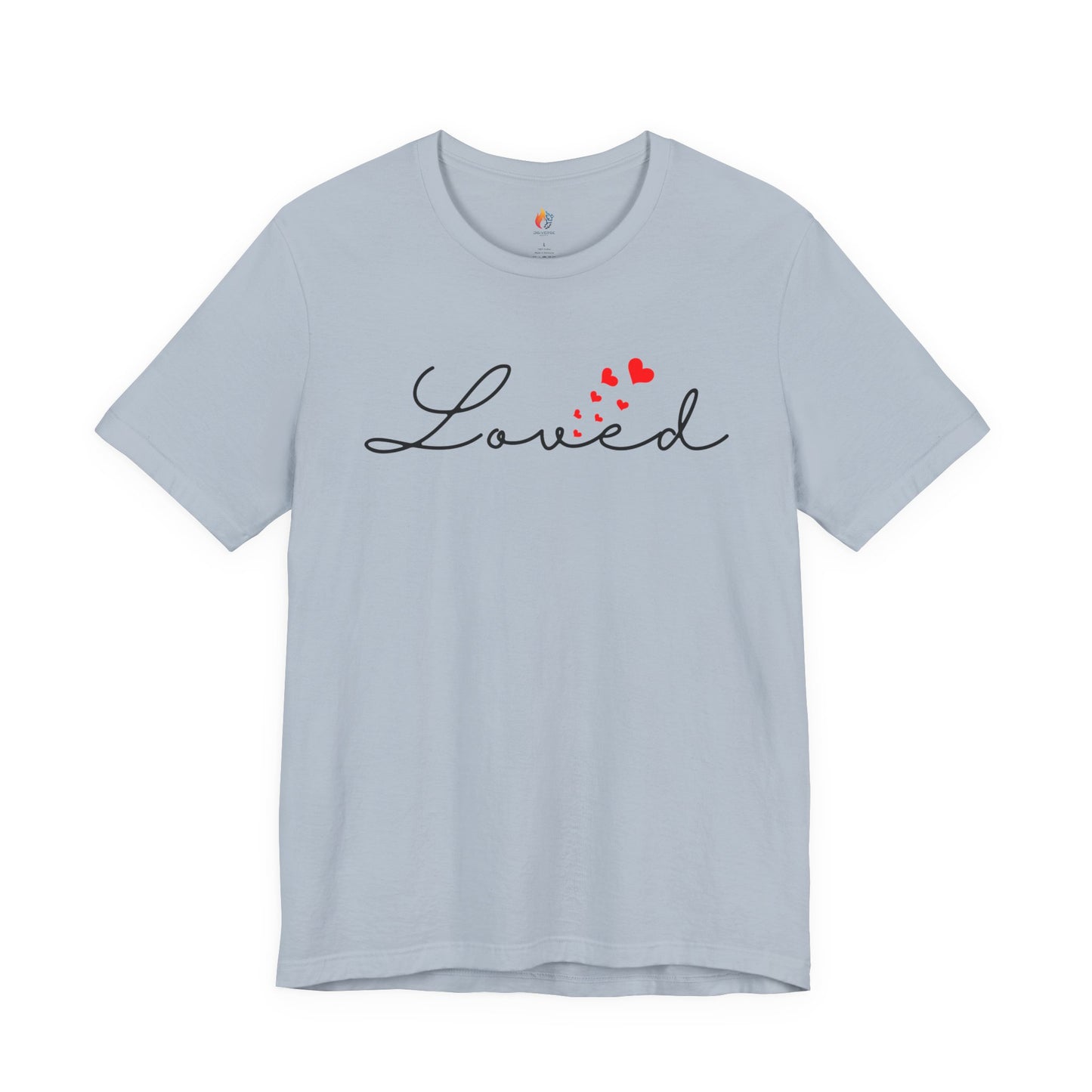 Loved T-Shirt, Valentine’s Day T-shirt, Cute Valentine Shirt, Love Graphic Tee, Unisex Valentine Outfit, Gift for Him or Her, Romantic Holiday Tee