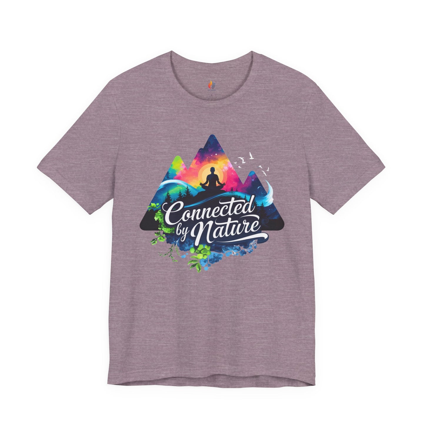 Connected by Nature T-Shirt, Graphic Tee, Gift for Nature lovers, Womens Nature Tee,Mens Nature Tee, Environmentalist Tee, Gifts for Campers