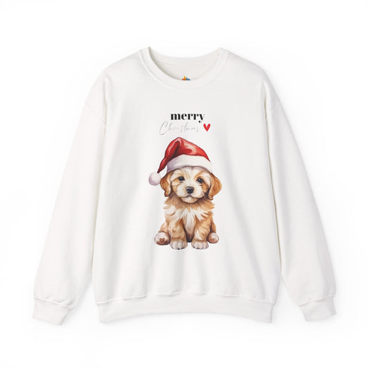 Dog lover, Christmas Sweatshirt, Unisex Crewneck, Holiday Season Outfit, Winter Sweatshirt