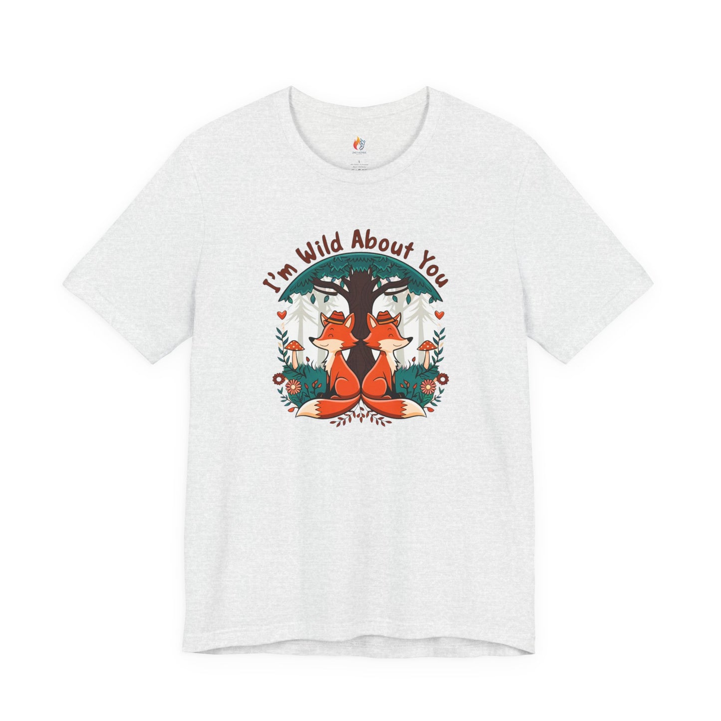 I'm Wild about you T-Shirt, Valentine’s Day T-shirt, Cute Valentine Shirt, Love Graphic Tee, Unisex Valentine Outfit, Gift for Him or Her, Romantic Holiday Tee