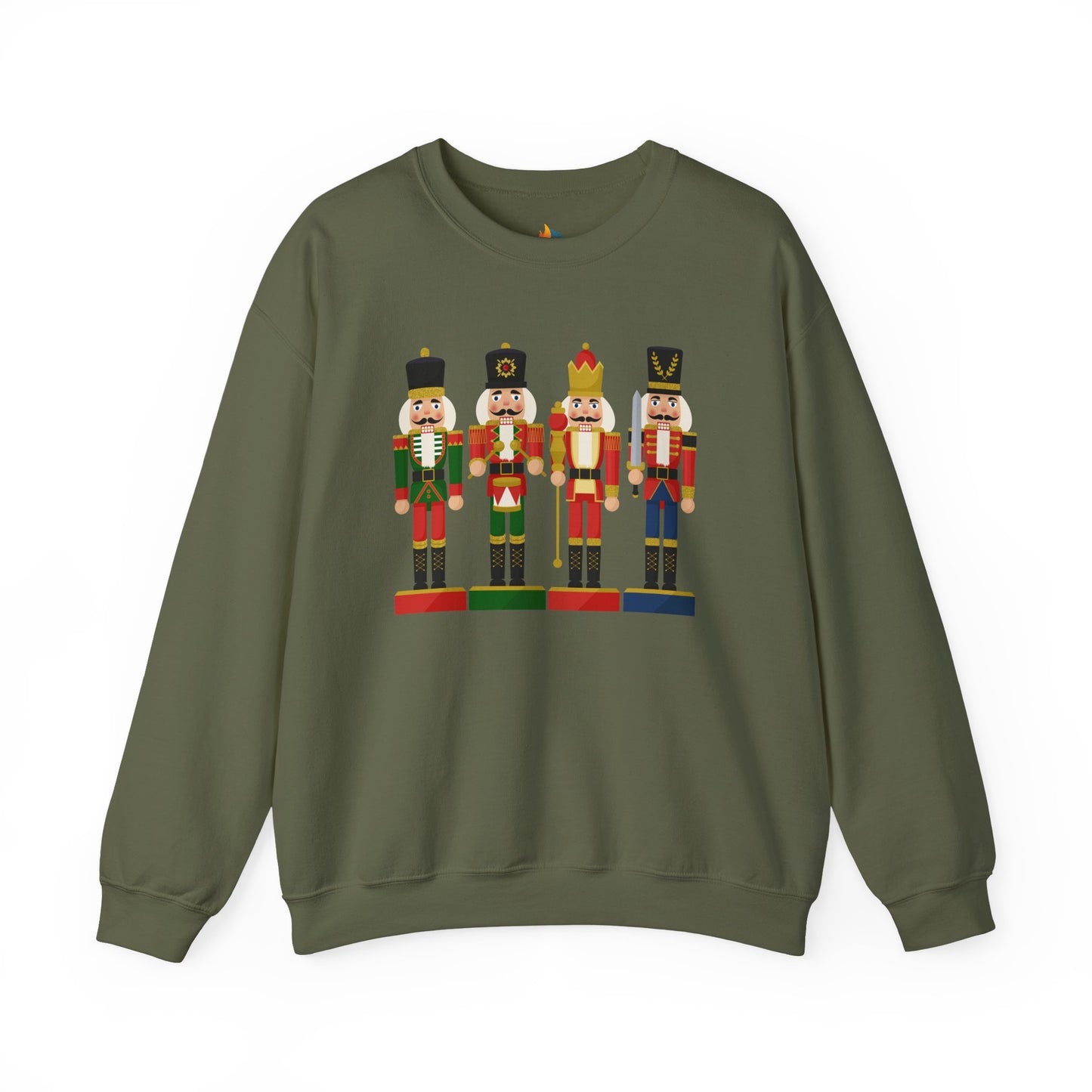 Nutcracker Man, Christmas Sweatshirt, Unisex Crewneck, Holiday Season Outfit, Winter Sweatshirt