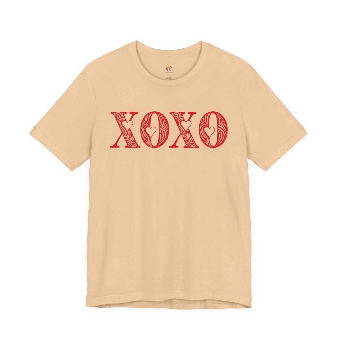 XOXO T-Shirt, Valentine’s Day T-shirt, Cute Valentine Shirt, Love Graphic Tee, Unisex Valentine Outfit, Gift for Him or Her, Romantic Holiday Tee