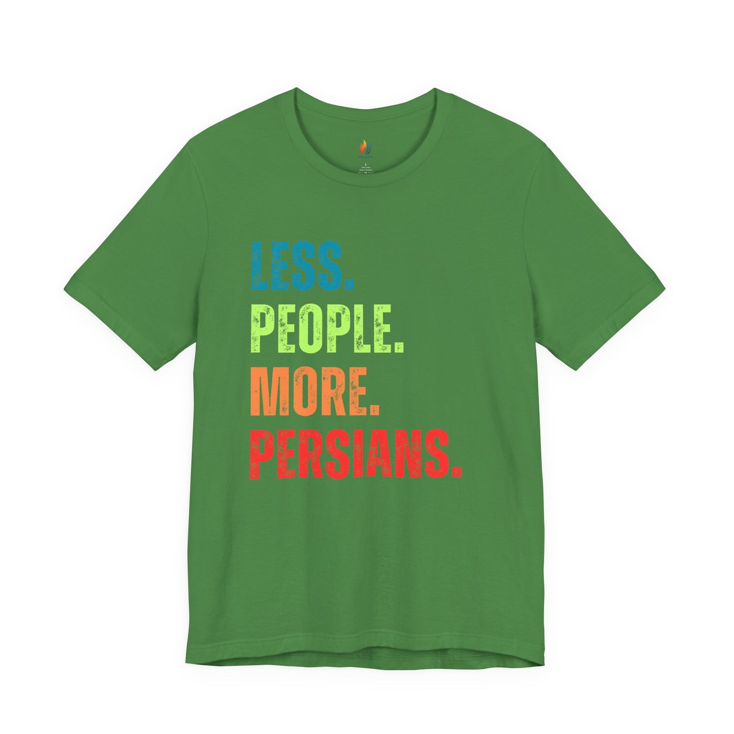 Cat Lover T-Shirt - "Less People More Persians" Graphic Tee