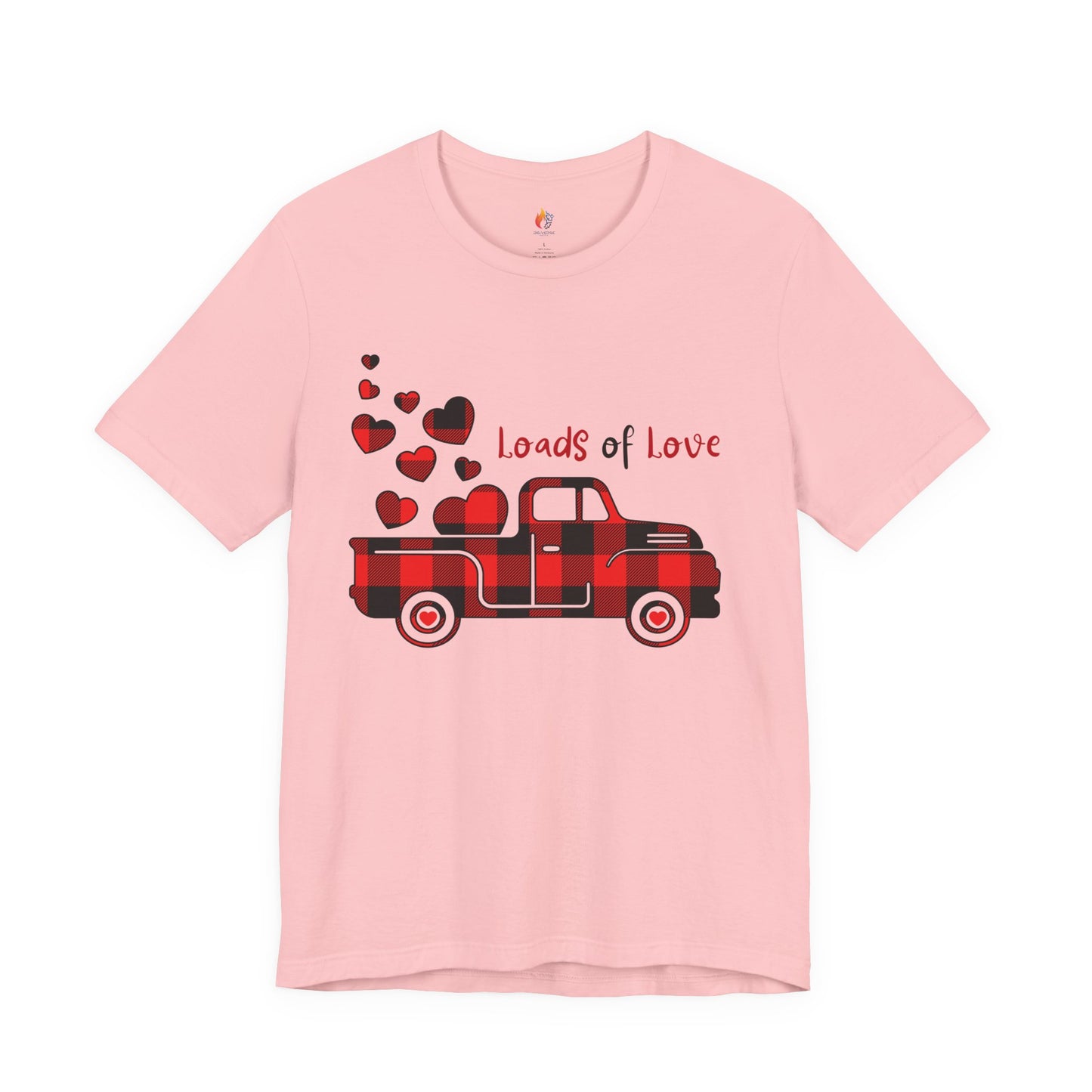 Loads of Love T-Shirt, Valentine’s Day T-shirt, Cute Valentine Shirt, Love Graphic Tee, Unisex Valentine Outfit, Gift for Him or Her, Romantic Holiday Tee