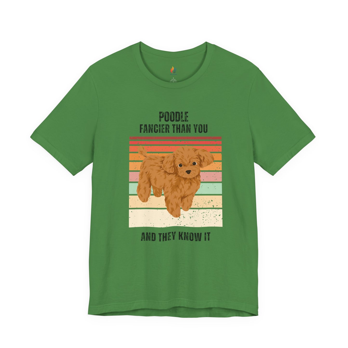 Poodle Dog Lover T-Shirt - Funny  Graphic Tee
