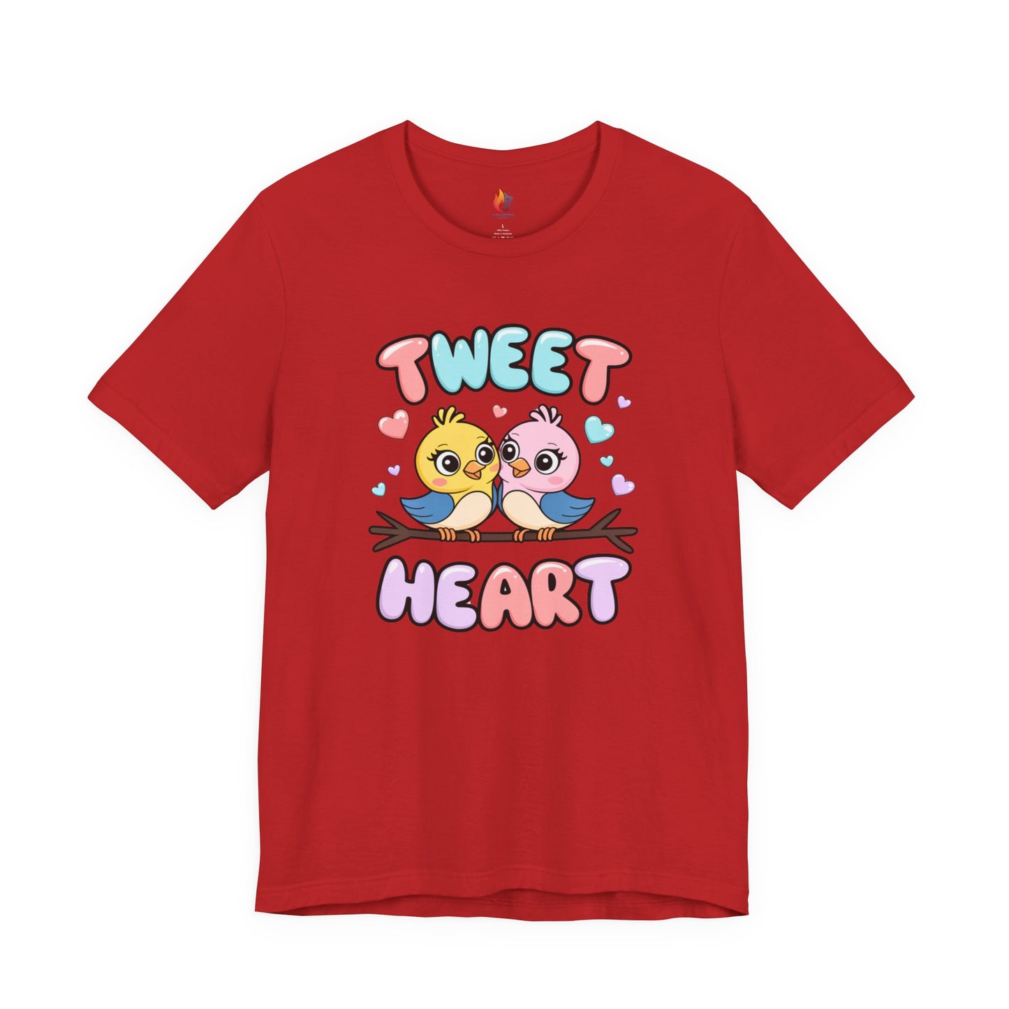 Tweet Heart T-Shirt, Valentine’s Day T-shirt, Cute Valentine Shirt, Love Graphic Tee, Unisex Valentine Outfit, Gift for Him or Her, Romantic Holiday Tee