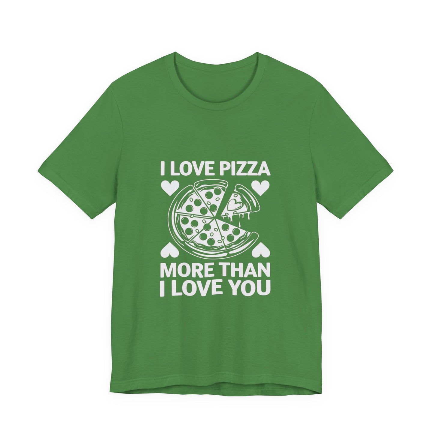 I Love Pizza T-Shirt, Valentine’s Day T-shirt, Cute Valentine Shirt, Love Graphic Tee, Unisex Valentine Outfit, Gift for Him or Her, Romantic Holiday Tee