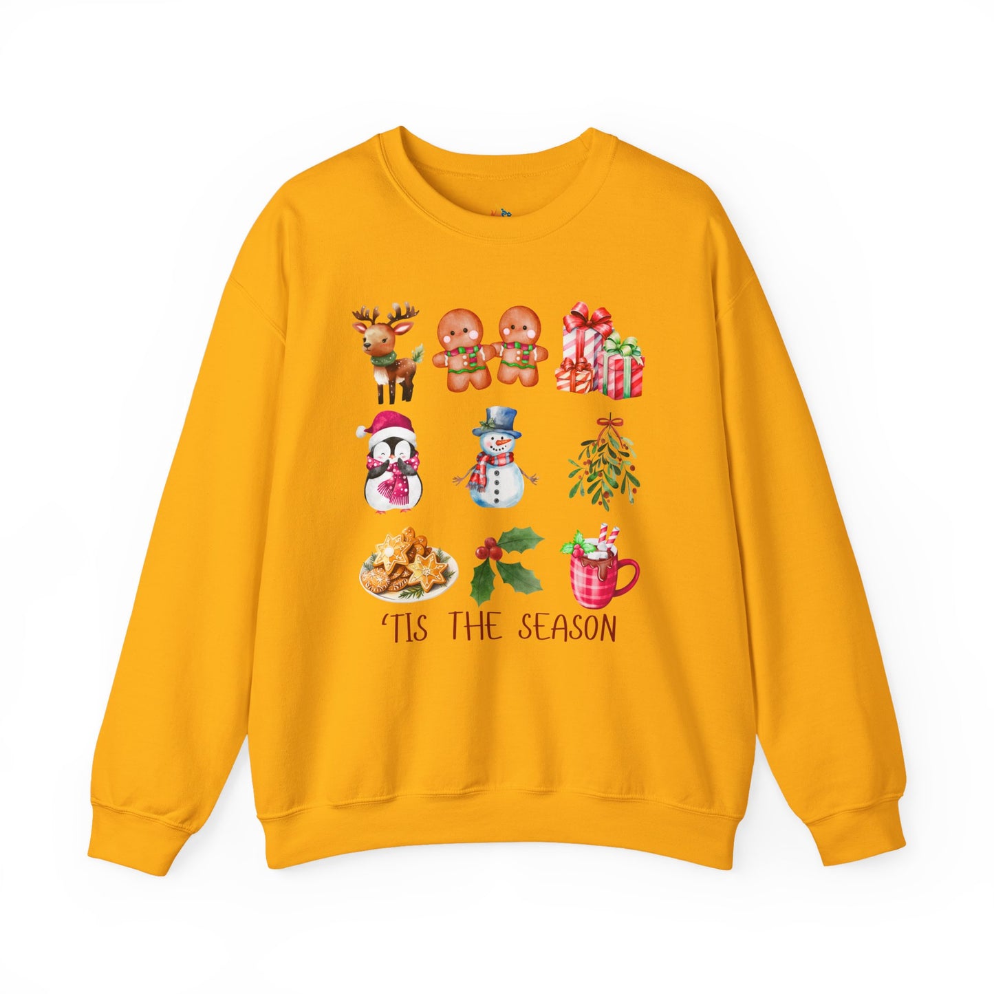 Tis the season, Christmas Sweatshirt, Unisex Crewneck, Holiday Season Outfit, Winter Sweatshirt